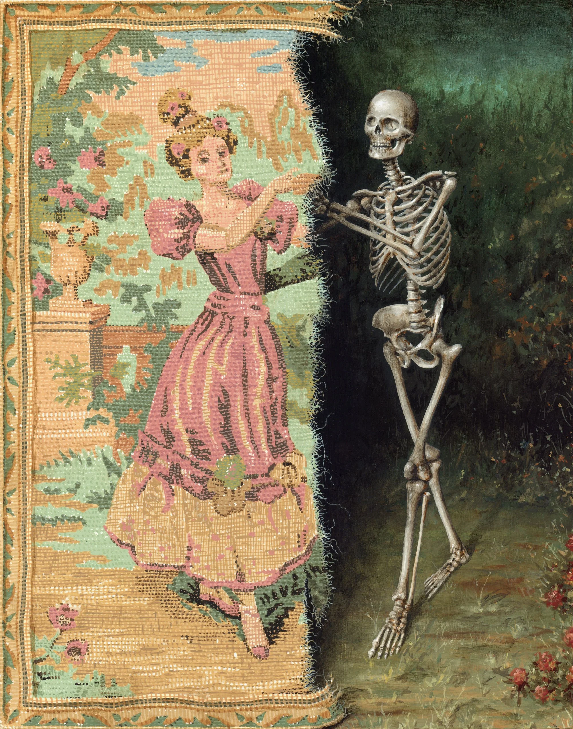 Thread Dance, 11x14, 2025