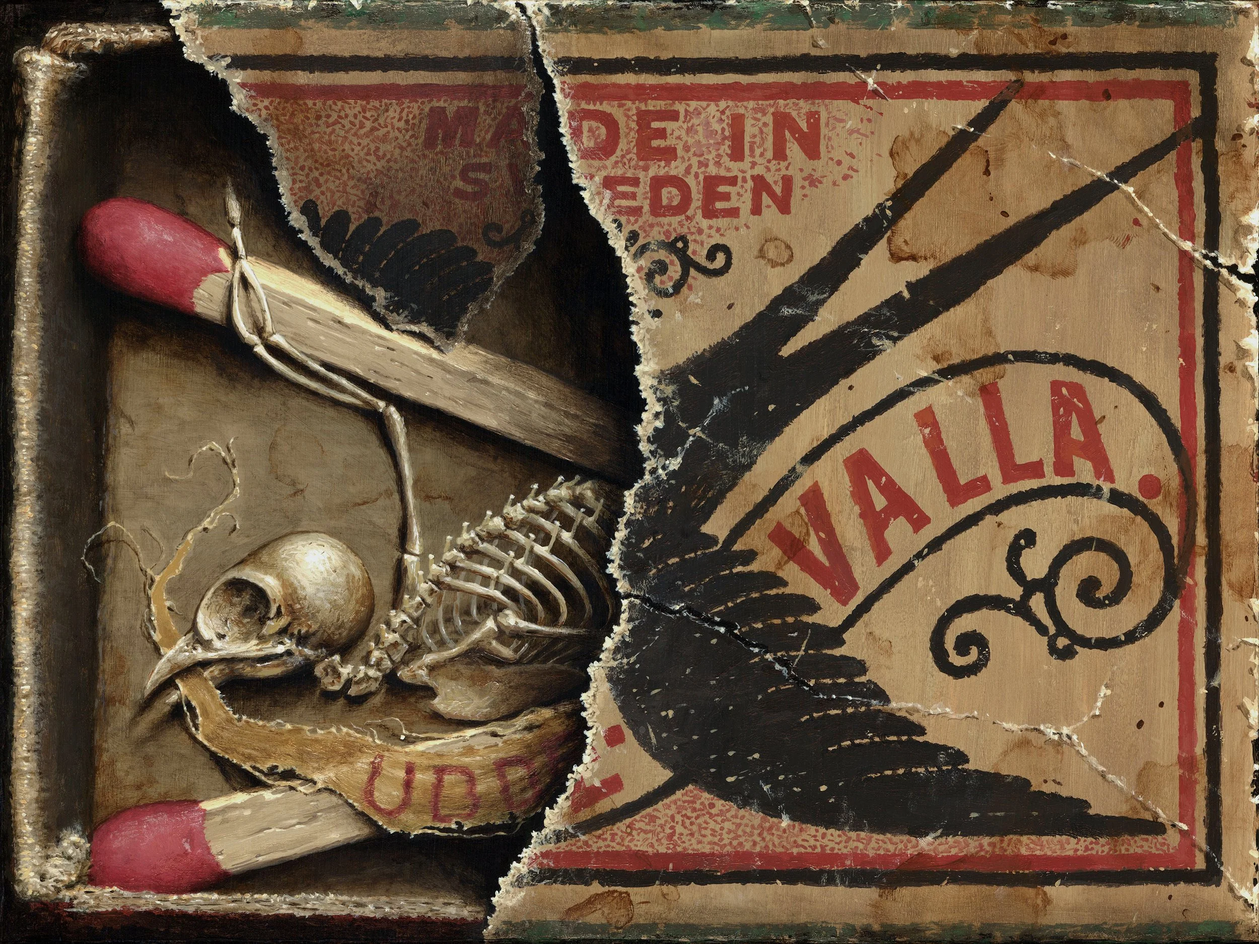 Matchbox Swallow, 12x9, 2026