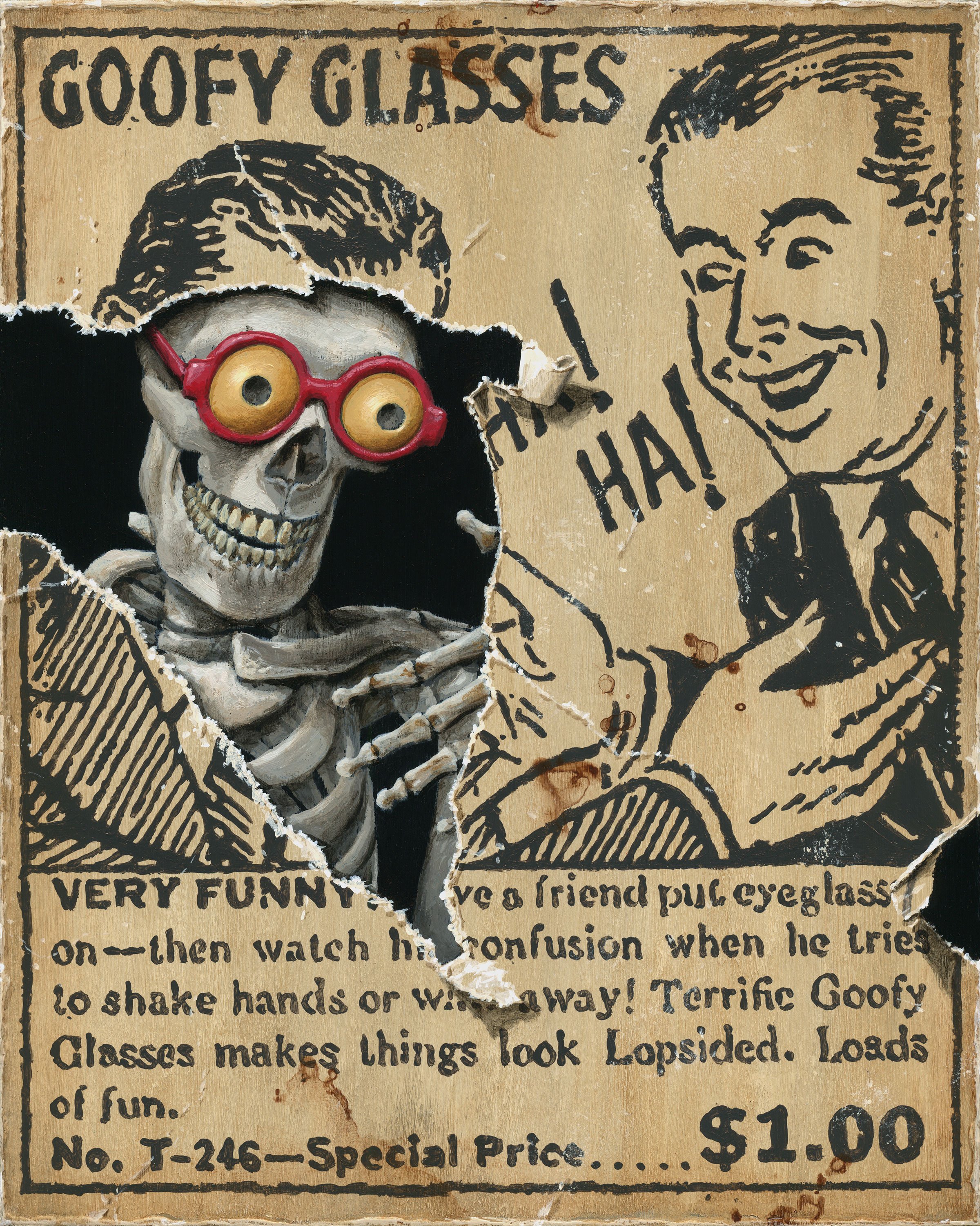 Goofy Glasses, 8x10, 2026