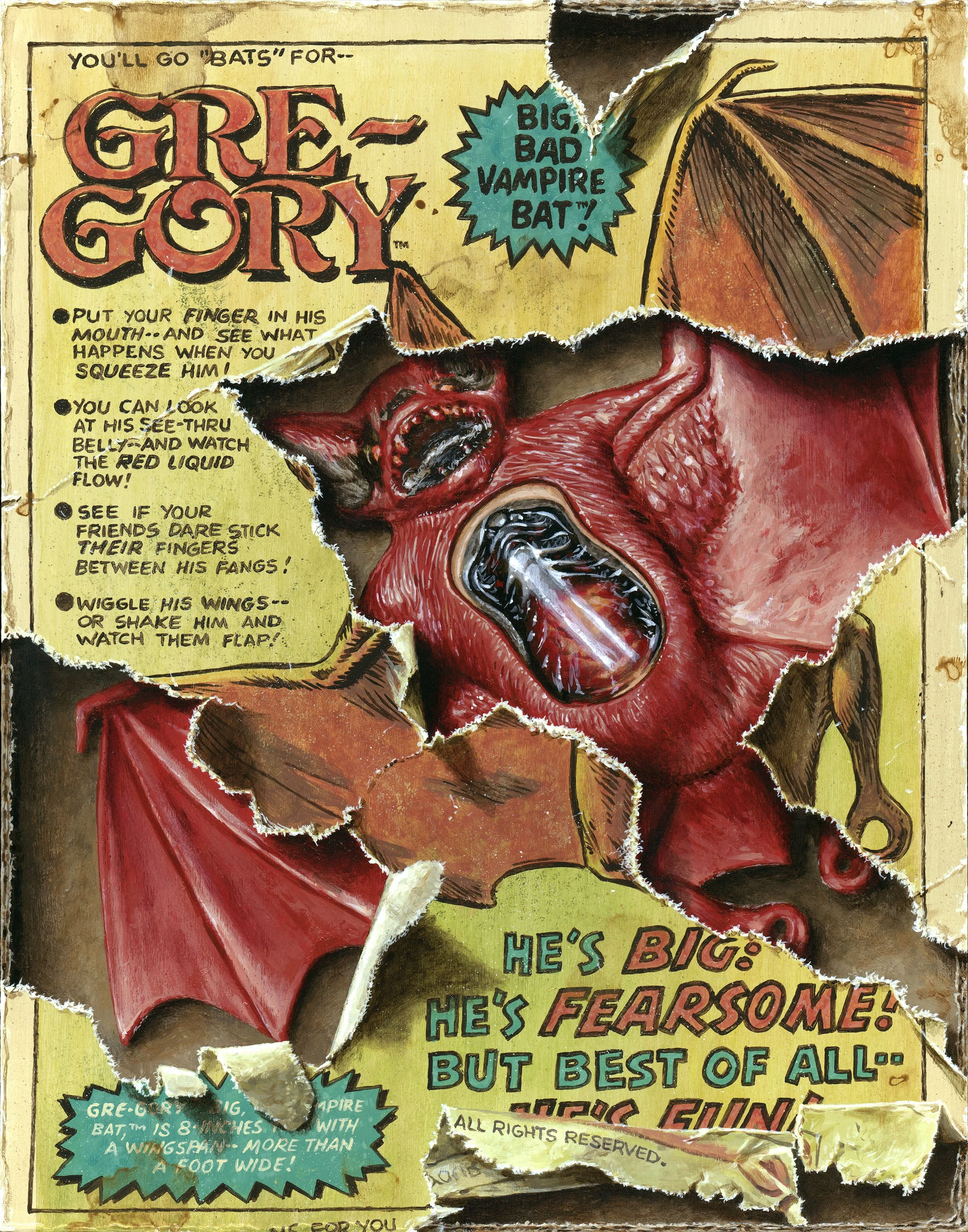 Gre-Gory, 11x14", Acrylic on Panel, 2026