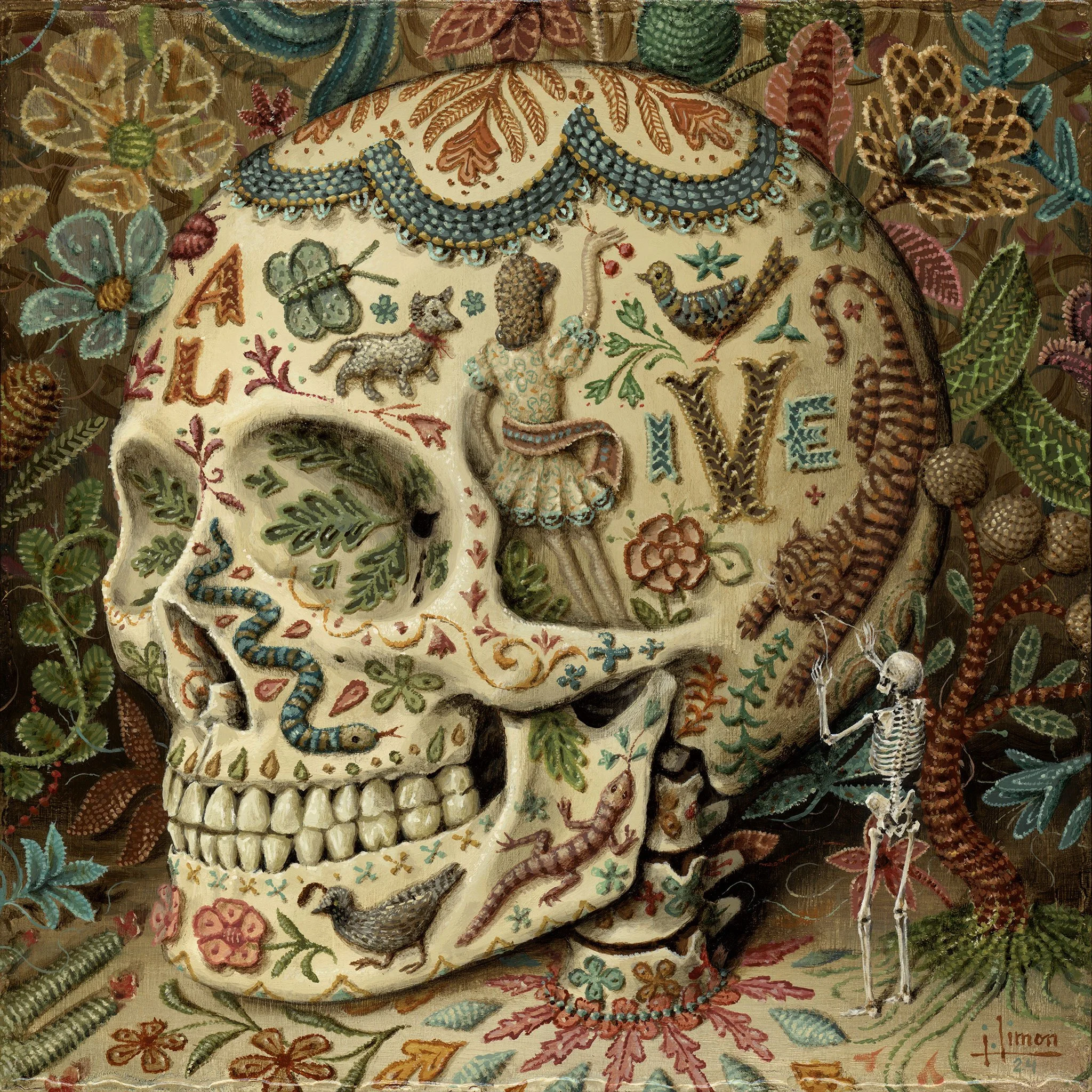 Still Alive, 10x10, 2024