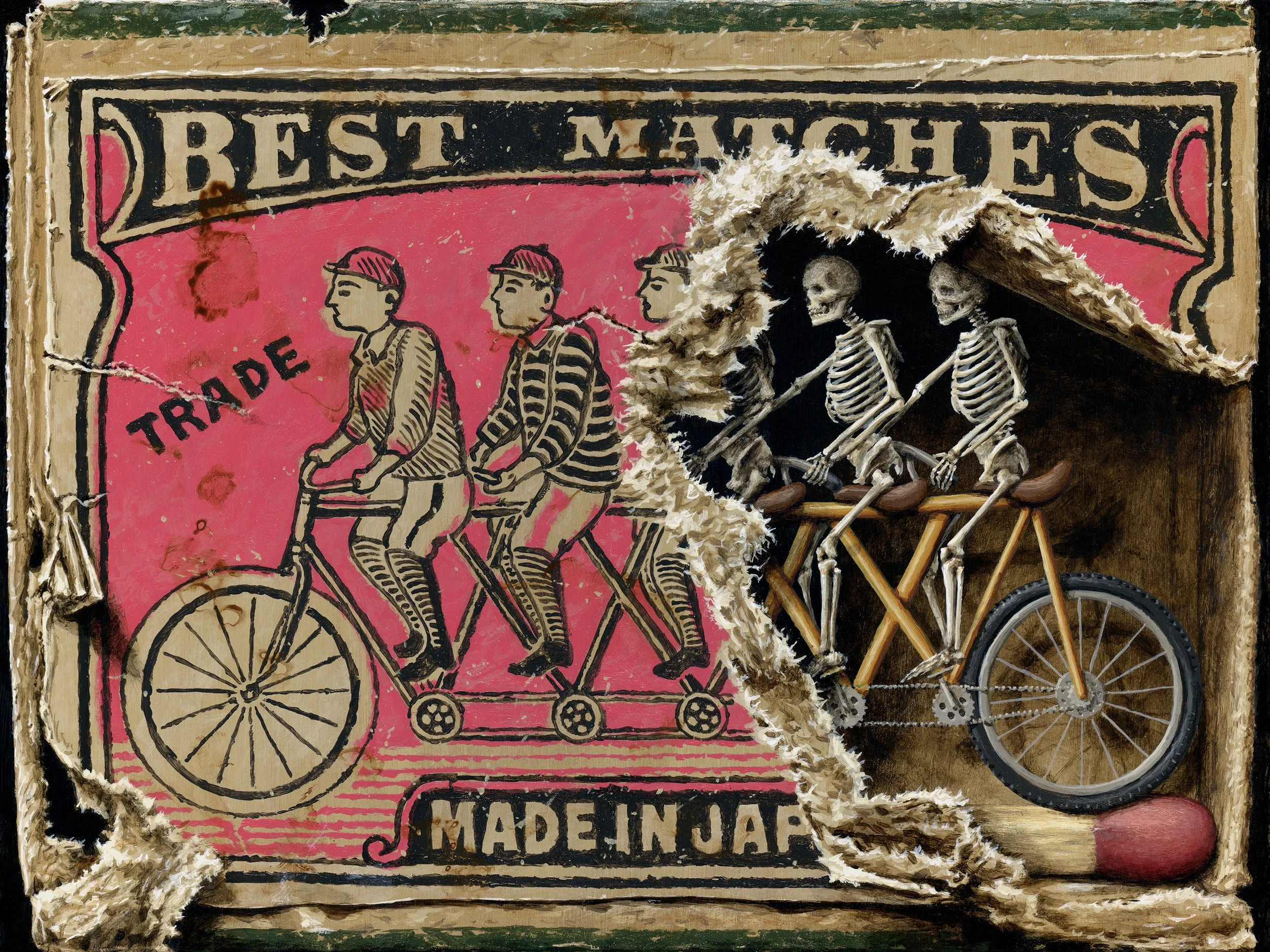 Matchbox Riders, 12 x 9 inches, 2026