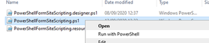 Enable SharePoint Site Scripts with PnP PowerShell and a Windows Form ...