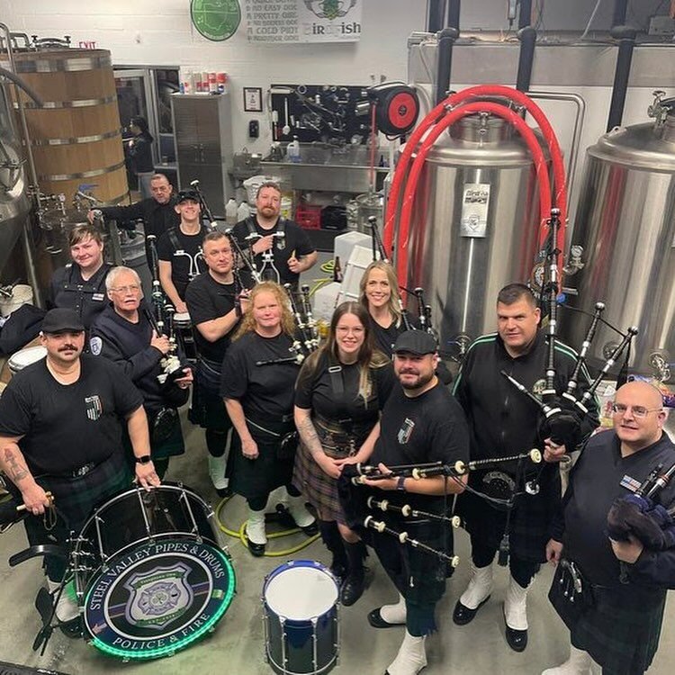 Top &lsquo;o&rsquo; the mornin&rsquo; to ya ☘️🍺🌈

Here is the Saturdays entertainment schedule: 
- Burke School of Irish Dance at 8:30 a.m. to 9:30 a.m.
- The Irish Brigadiers at 10 a.m. to Noon
- Steel Valley Pipes &amp; Drums at 1 p.m.
- The Hire