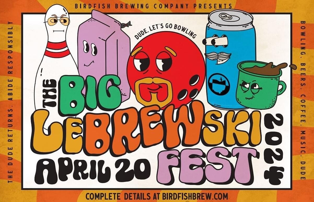 Channel your inner Dude at this years Big LeBREWski Festival happening Saturday, April 20th. 

&ldquo;The Dude&rdquo; White Russian Imperial Stout annual collaboration brew with Youngstown Coffee Company is back in cans and on tap. We teamed up with 