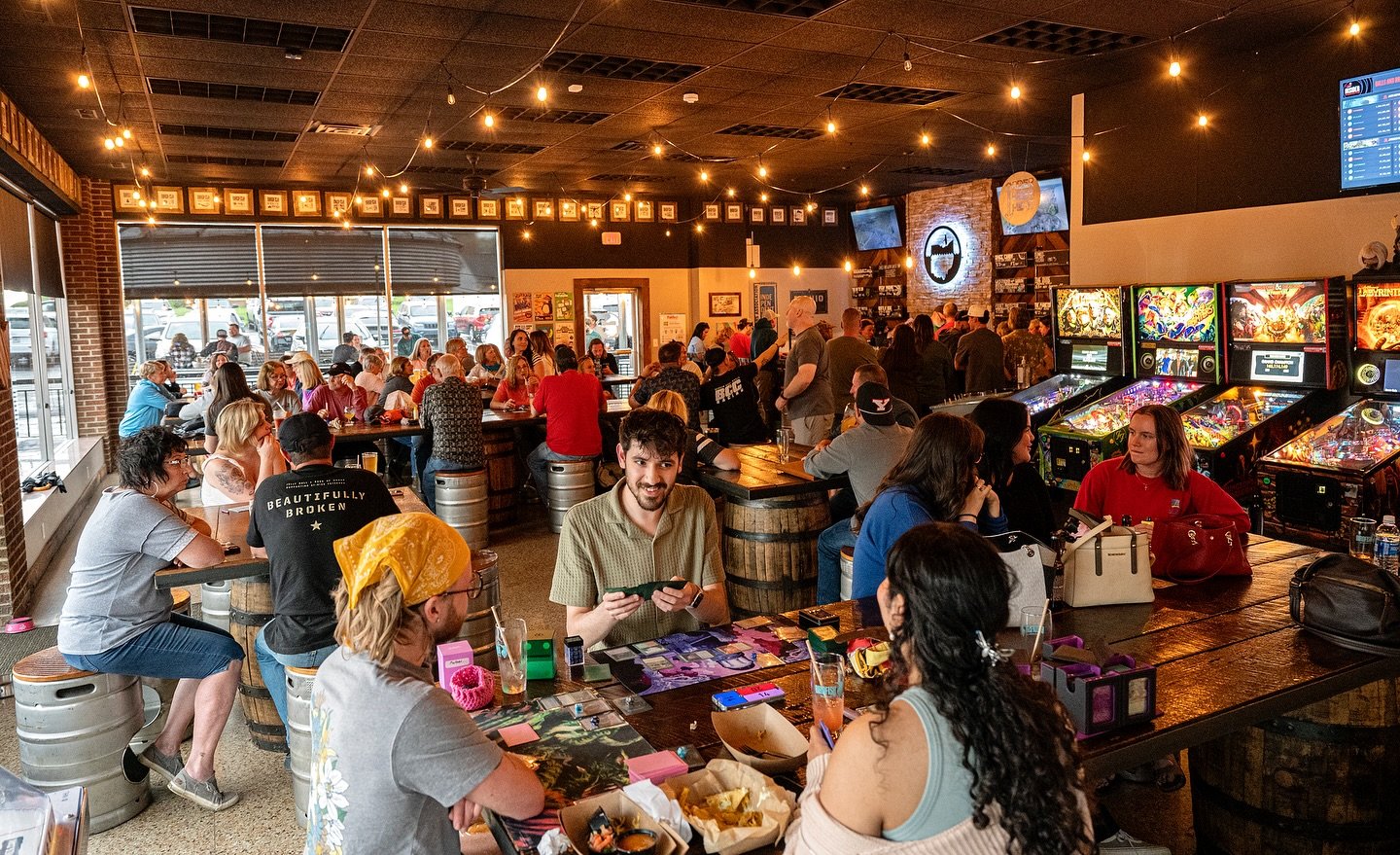 Heads up: Bar Bingo fills up fast. Come early, get comfy. @redricanfoodtruck tonight serving 5-8.