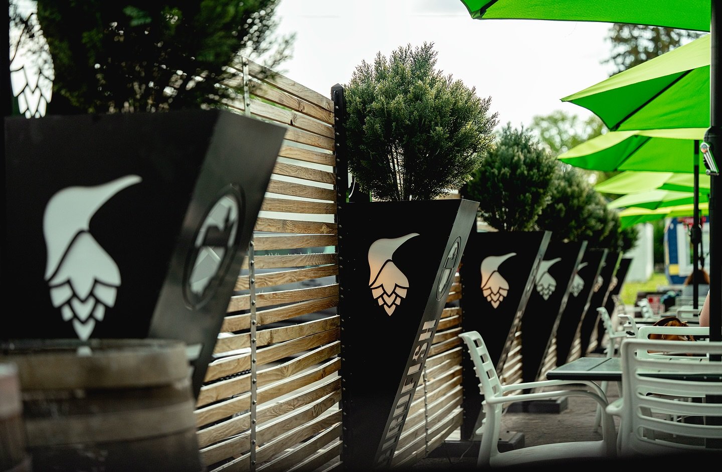 Brewed for days like this. Patio&rsquo;s open &mdash; come grab your seat.