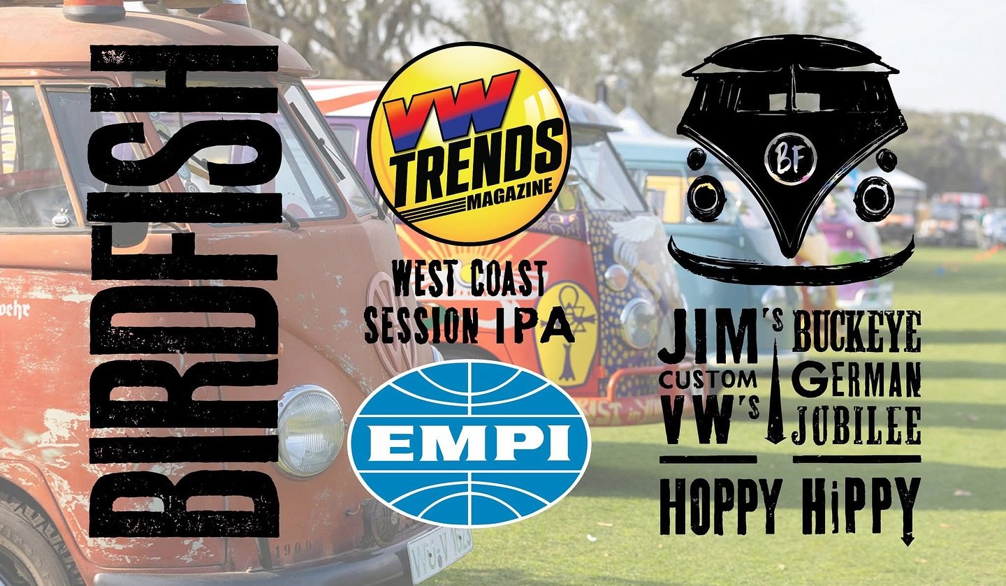 Kick off the Jubilee weekend at Birdfish! We&rsquo;re throwing a party the night before the 31st Annual Buckeye German Jubilee VW Show &amp; Swap Meet at Jim&rsquo;s Custom V.W.&rsquo;s in Columbiana. 

We&rsquo;re bringing back a classic&hellip; a b