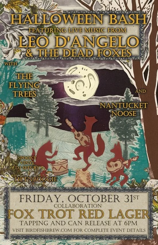 Halloween Bash &amp; Beer Release with Leo D'Angelo &amp; The Dead Foxes