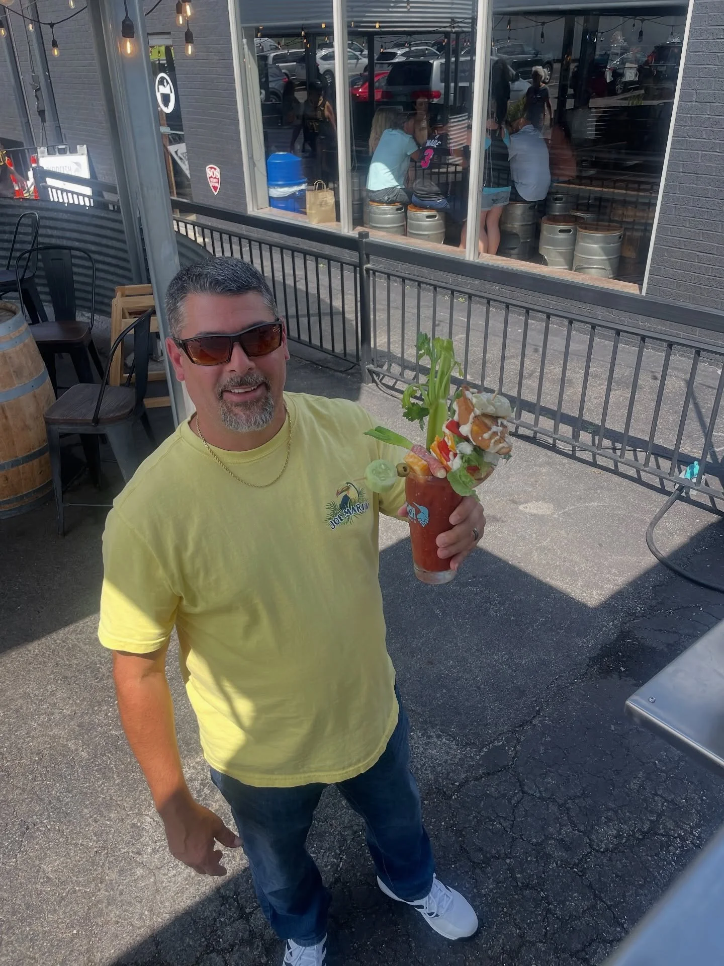 🎉 Partied a little too hard on day one of Oktoberfest? We&rsquo;ve got the cure! 🍺🍅

We&rsquo;re opening early today at 11AM &mdash; @de_lishasfoodtruck is serving up their legendary Bloody Marys to get you back on your feet. @lamarcaprosecco mimo