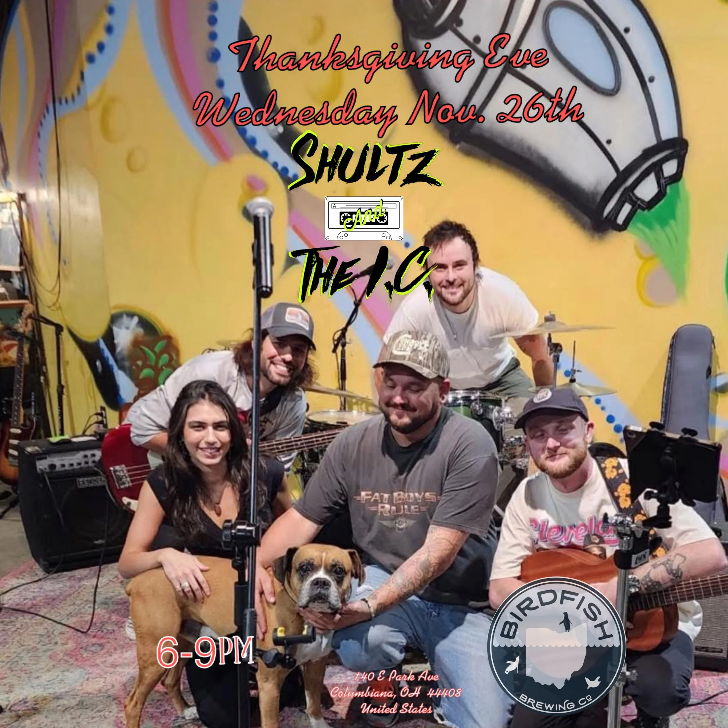 Thanksgiving Eve Party with Shultz &amp; The I.C.