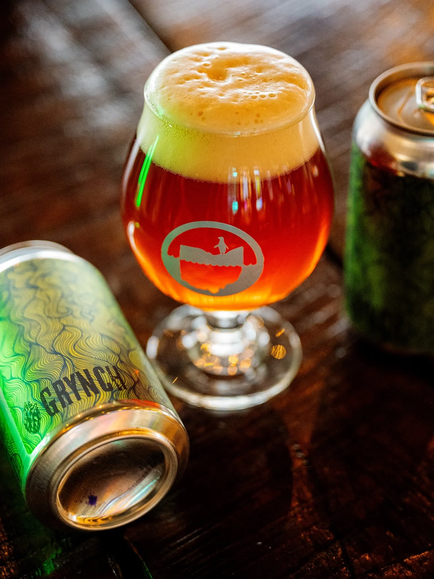 Warning:
This beer may cause loud caroling, poor gift decisions,
and a sudden love for the holidays. 🎁🍺
Proceed with The Grynch.