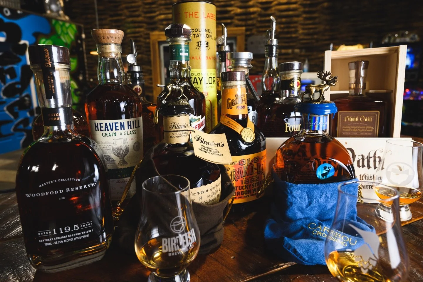 Colonel E.H Taylor Jr. Small Batch &amp; 1792 Single Barrel added to the lineup for Bourbon &amp; Bluegrass Festival with @hunterskeensandtheforerunners happening Saturday, January 17th. Giddy up! There are only a handful of tickets left. 

For compl