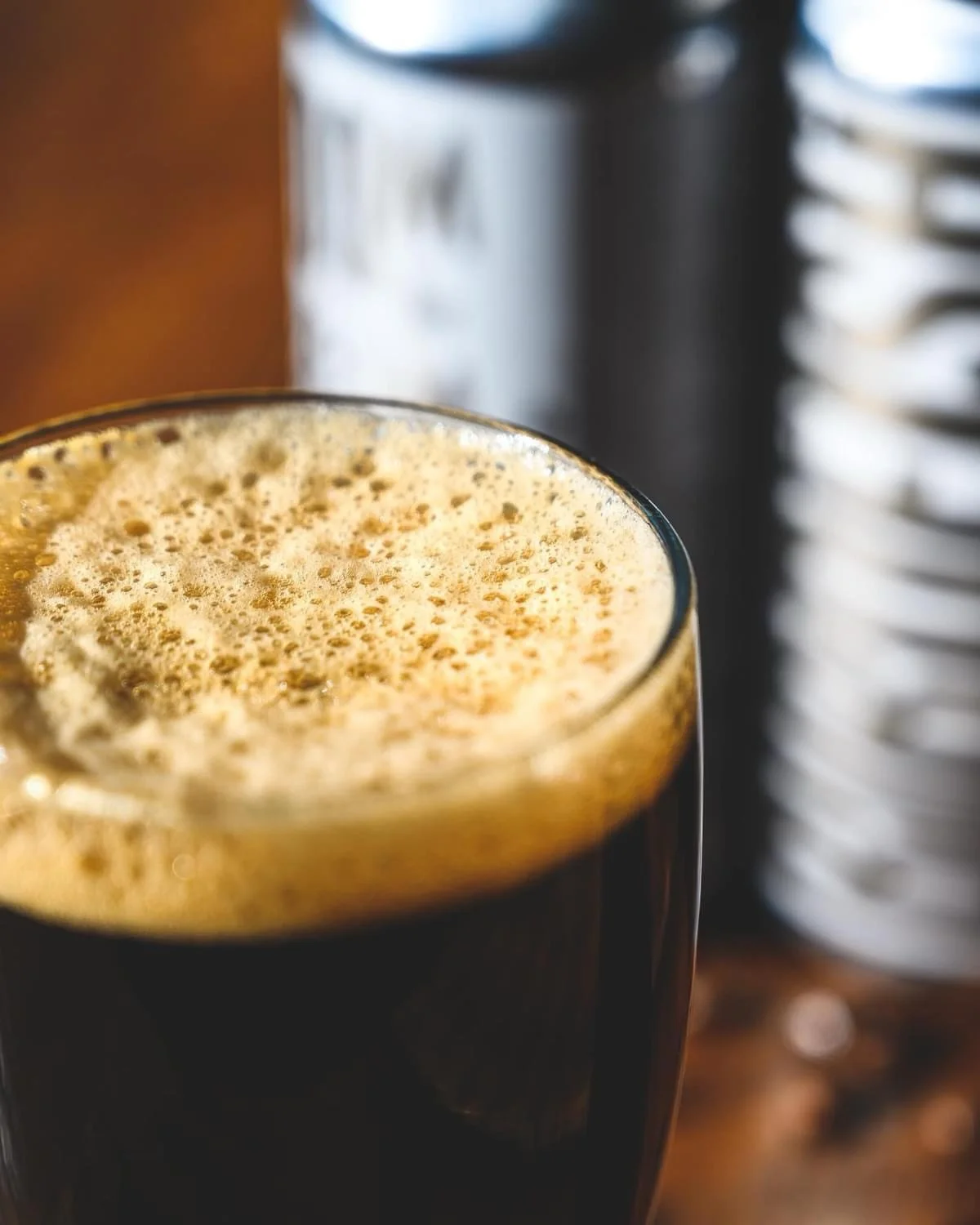 There&rsquo;s always room for cream. ☕️🍺
Cold-brewed coffee from @branchstreetcoffee (Guatemala &amp; Brazil blend) brings chocolatey, creamy, bright-and-sweet vibes to this smooth milk stout. Now pouring.