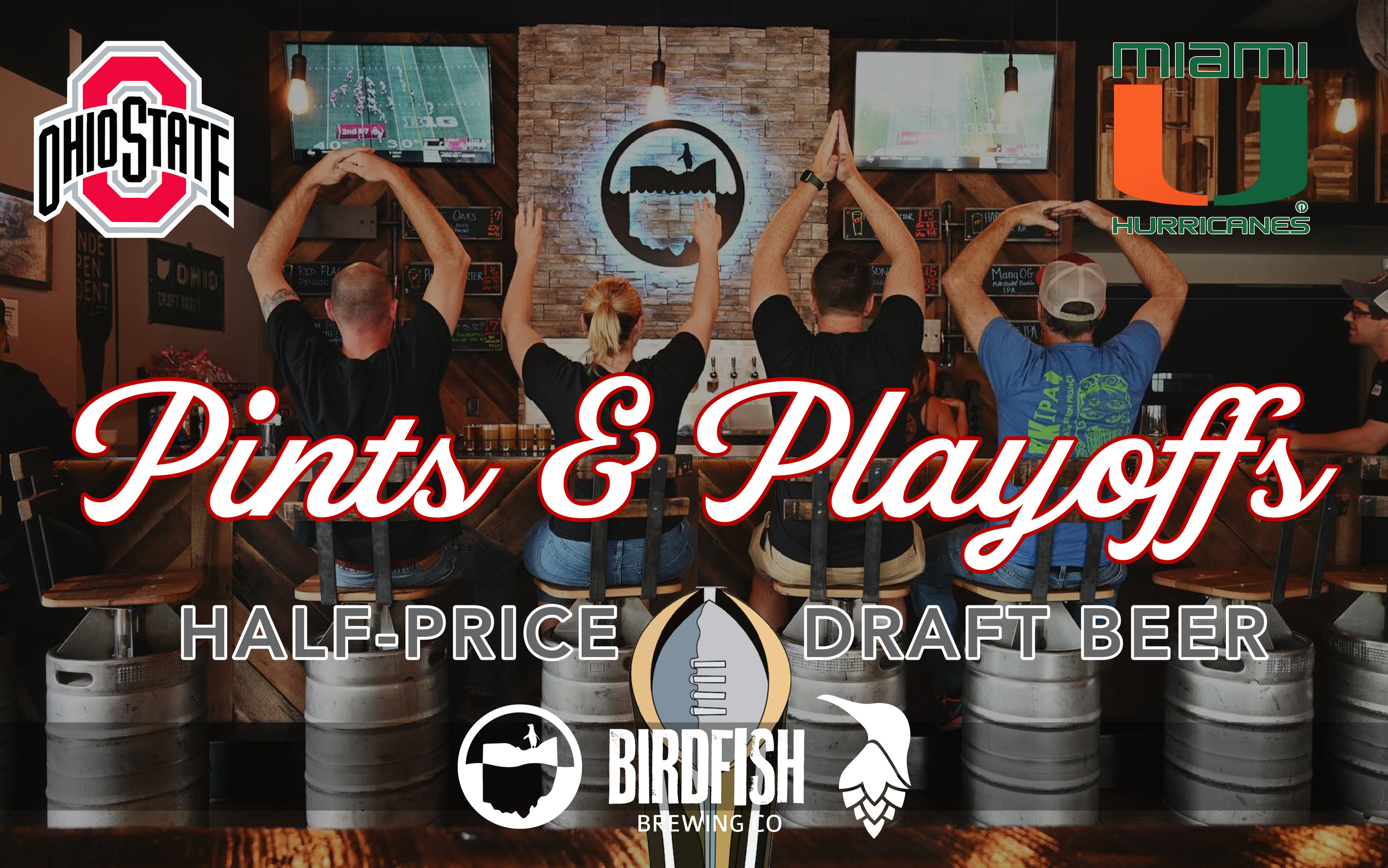 Pints &amp; Playoffs: Half-Price Draft Beer