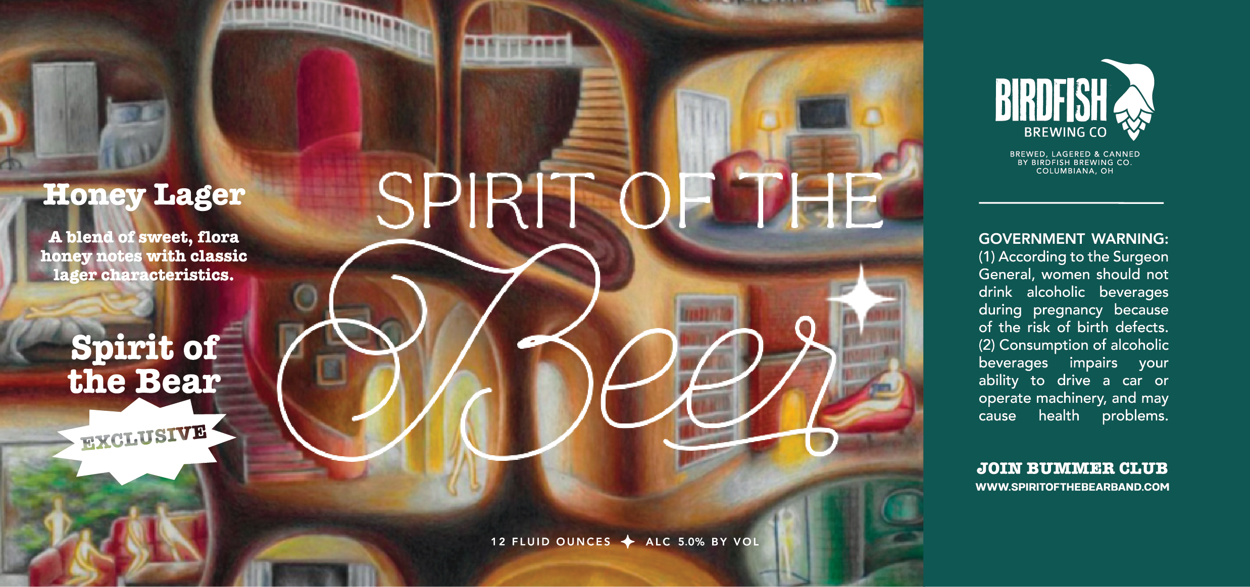 'Spirit of the Beer' Honey Lager Collab Release with Spirit of the Bear