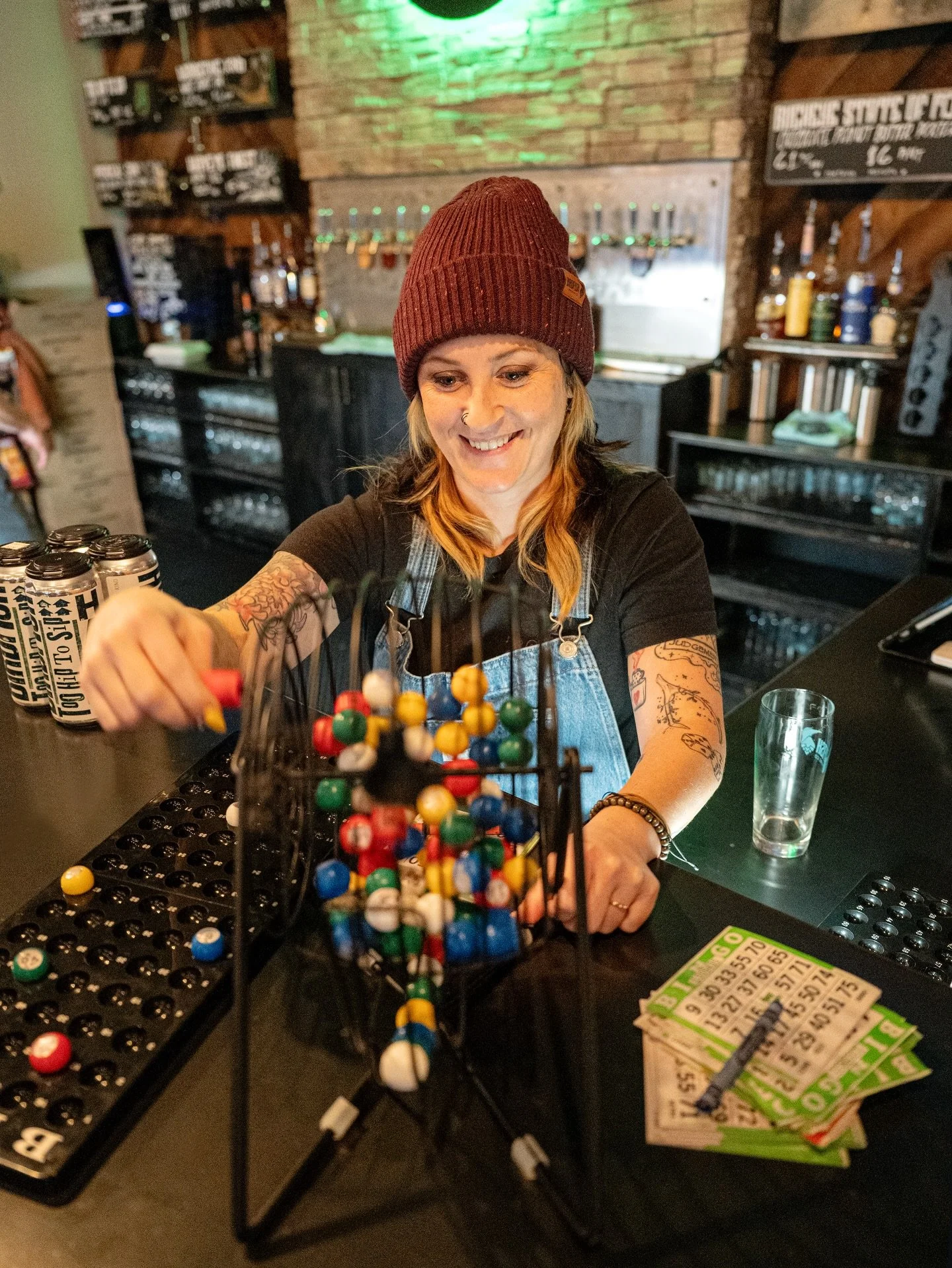 Bar Bingo tonight with Tina. 6-8, don&rsquo;t be late! 
@smokeyspattywagon on the patio 🍔🍺