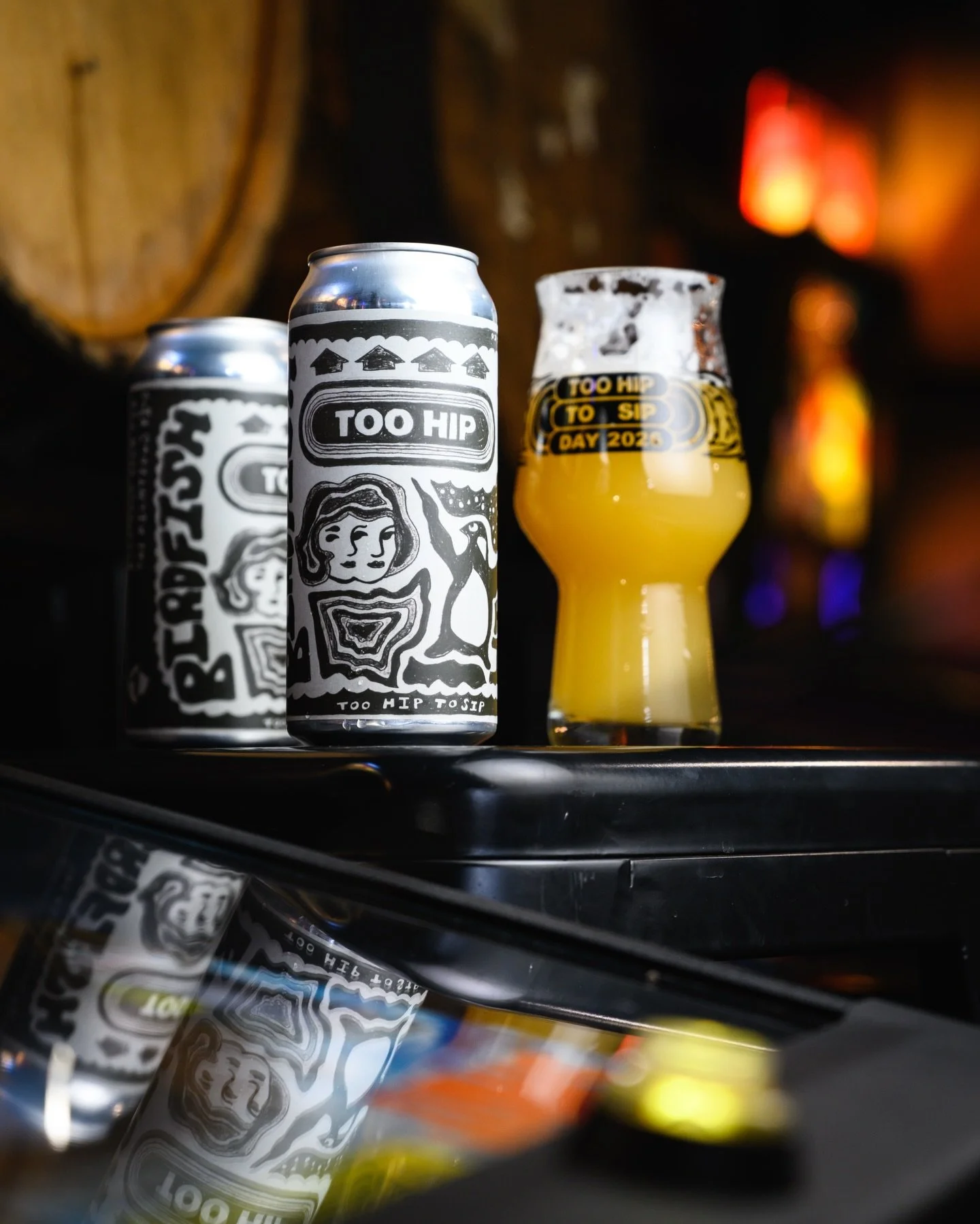 It&rsquo;s Too Hip Day, our 3rd Annual Birdfish Beer Holiday happening Monday, February 2, 2026 and every 2/2 following to celebrate our most beloved beer, Too Hip To Sip. Our flagship beer, yes a Hazy IPA made with locally grown @yarian_quality_malt