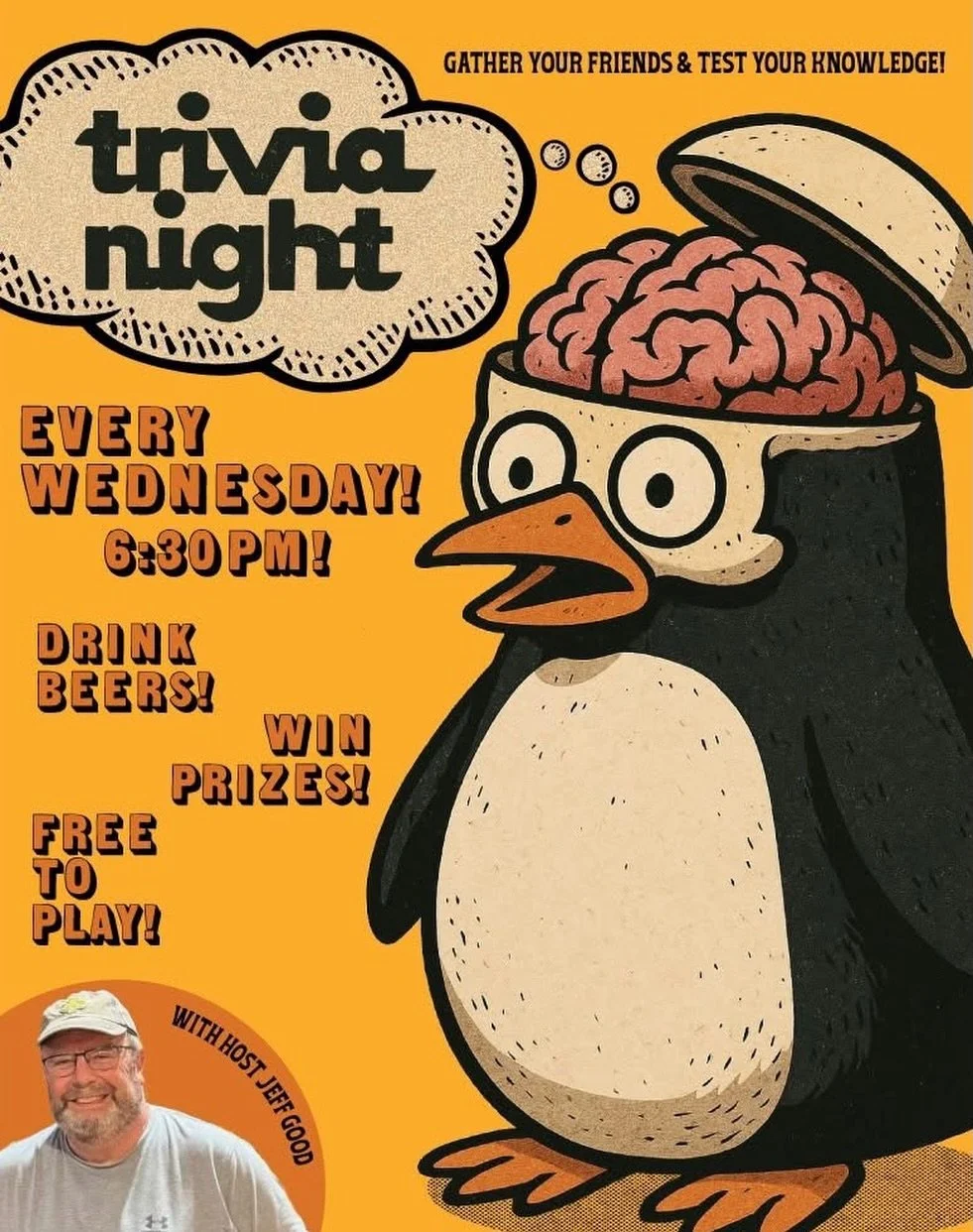 We&rsquo;re stoked to bring back DJ Trivia in 2026! Join your host, Jeff Good each and every Wednesday night at 6:30 p.m. in The Ballroom 🪩

DJ Trivia is a Fun, Live, Interactive Trivia Game that includes you, your team, other teams, and a live DJ T