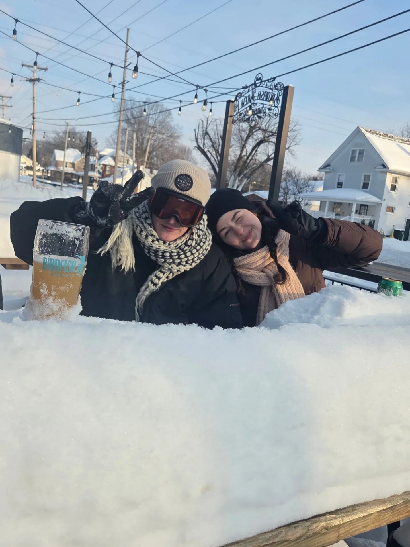 Snow day &mdash; come out and play 🤙