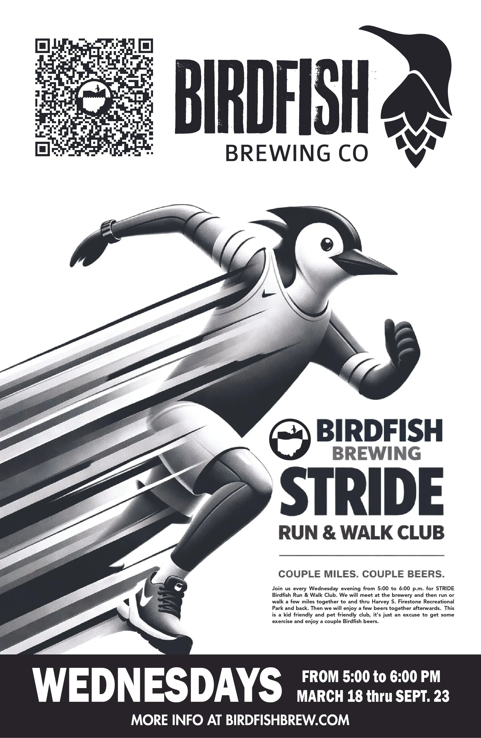 STRIDE: Birdfish Brewing Run &amp; Walk Club