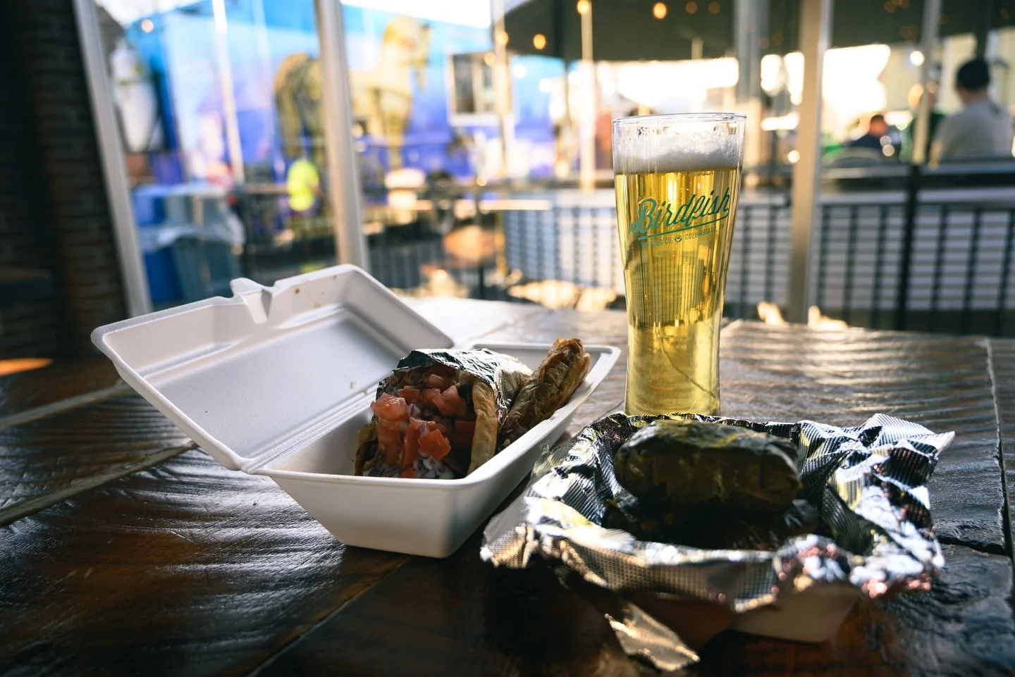 Get cozy in the front taproom today with a cold beer in hand, Greek eats from @2.5greeks food truck, and live TUNES ON TAP all day long 🇬🇷🍺

🎶 @ethantimm | 2&ndash;4PM
🎶 @jerkstarmusic | 6&ndash;8PM

Good beer. Great food. Live music. Front room