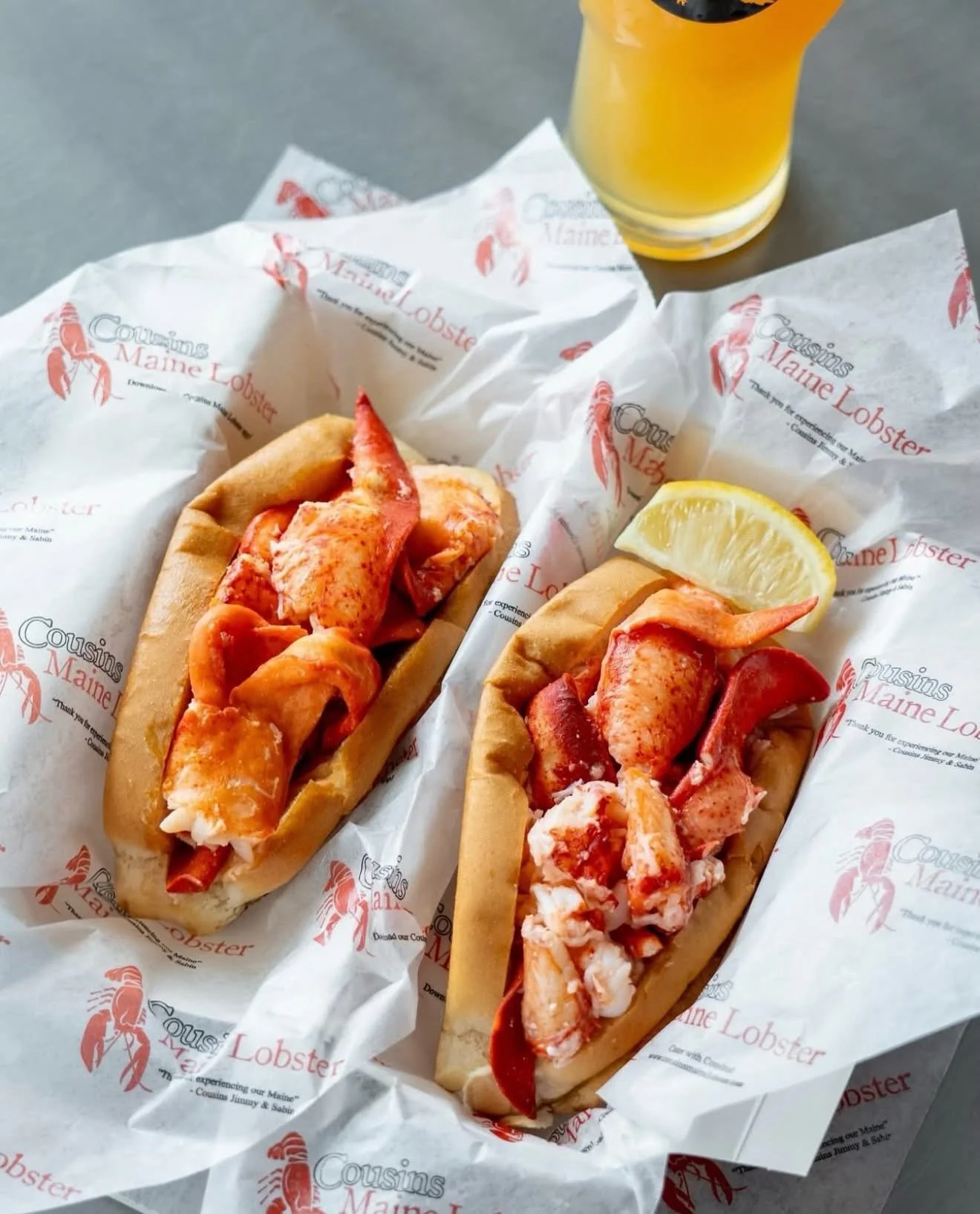 🦞🍺 Lobster&rsquo;s Rollin&rsquo; Into Birdfish Today

The @cousinsmainelobster Truck is here today and bringing a taste of the Maine coast with it. Fresh lobster rolls, lobster grilled cheese, lobster tacos, chowder &mdash; the whole deal.

Cold be