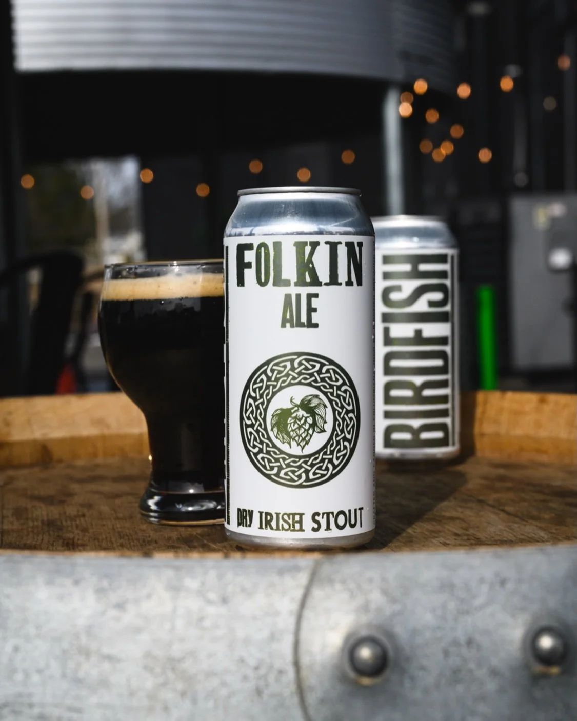 🇮🇪 Folkin&rsquo; Ale is back.

Our Dry Irish Stout returns for St. Patrick&rsquo;s weekend.

Dark. Roasty. Smooth.

Tapping + can release this Saturday at 8 AM.

Start the celebration early.