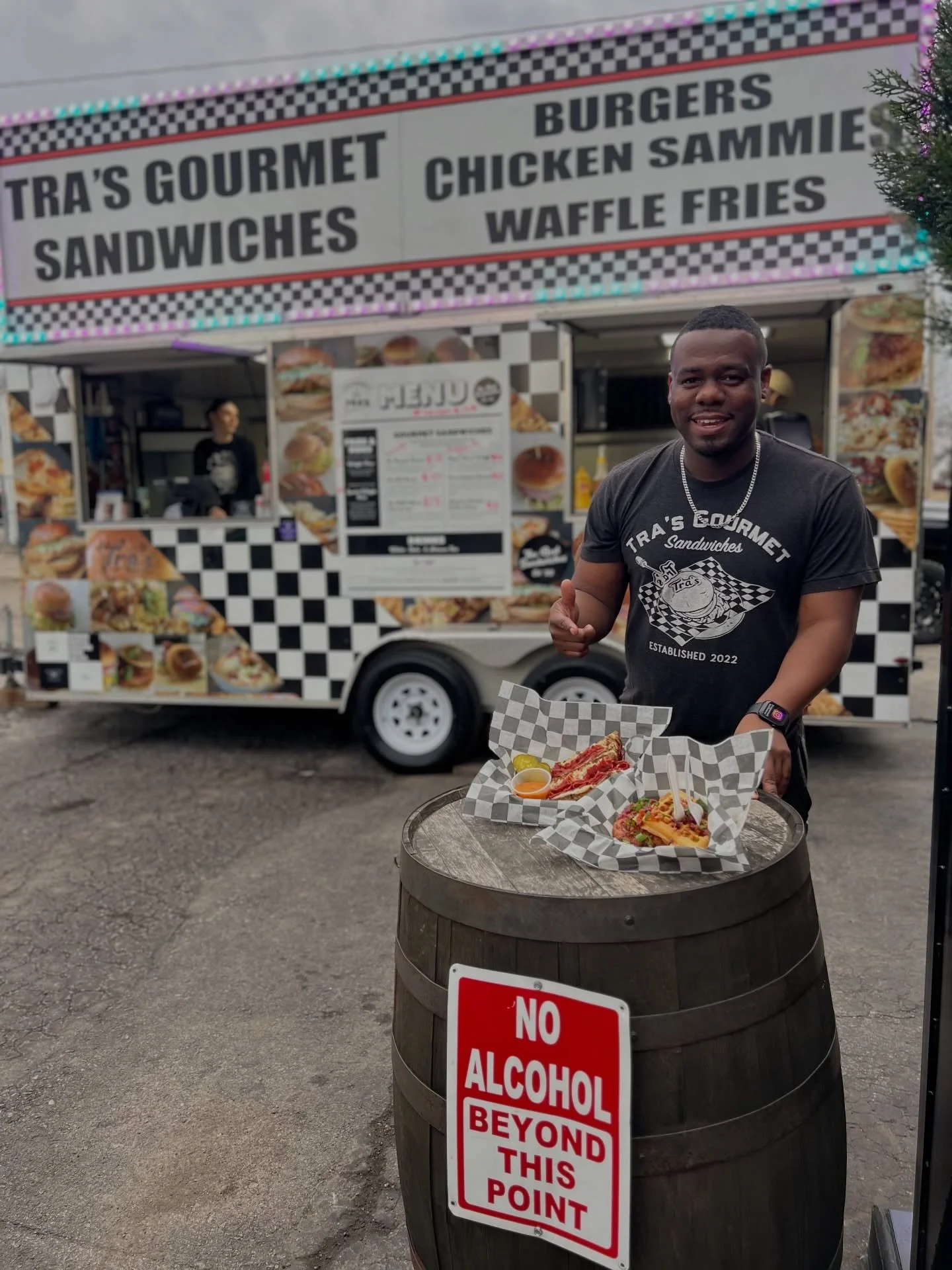 ☘️ Food Trucks All Weekend at Birdfish

We&rsquo;ve got some incredible food rolling in for our St. Patrick&rsquo;s celebration, and Tra&rsquo;s Gourmet Sandwiches is bringing a special just for the occasion.

Tra&rsquo;s Twist on a Reuben
Sliced cor