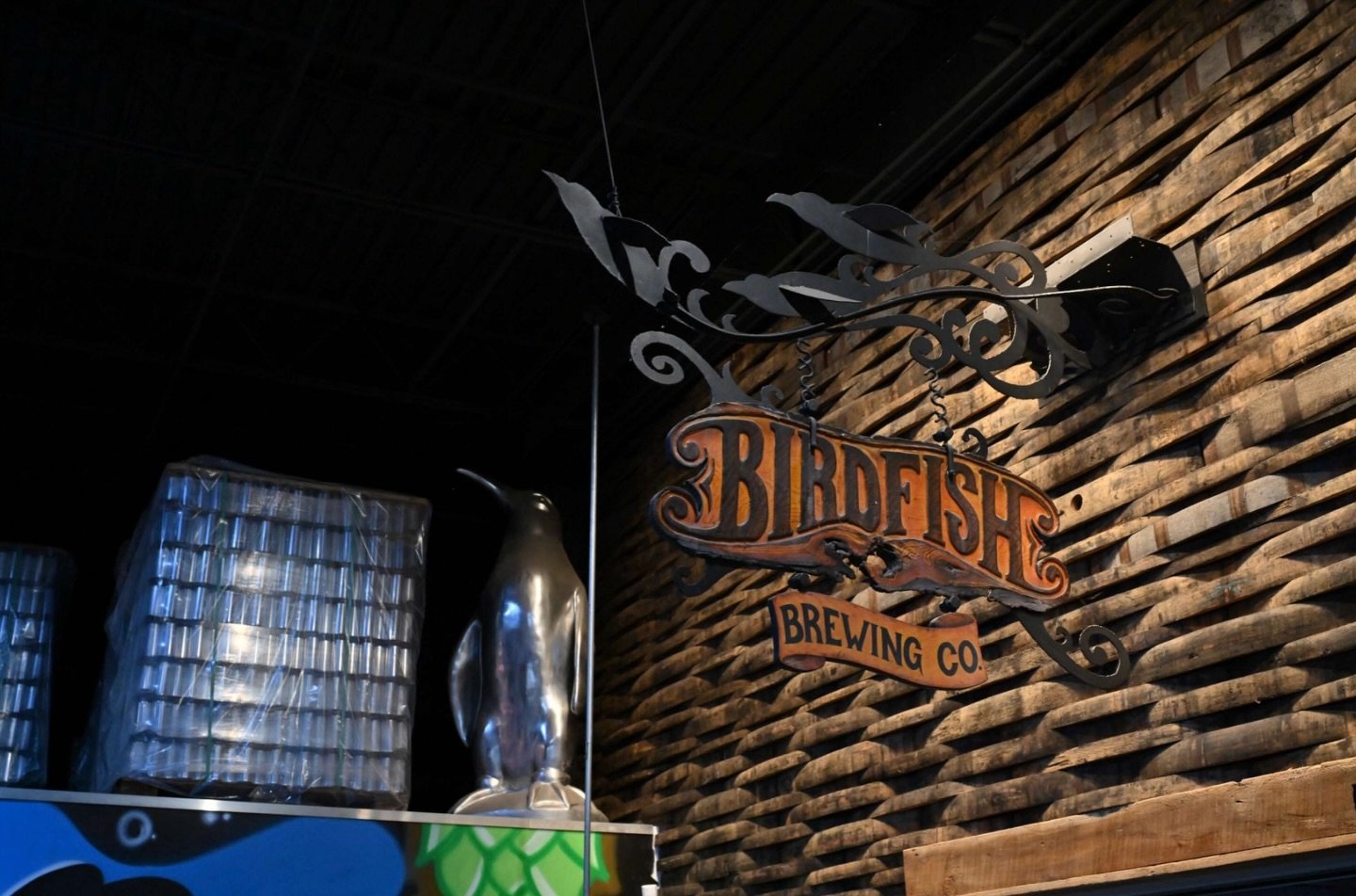 Built on local malt, hard work, and a taproom full of familiar faces. 🍺🐧

That&rsquo;s Birdfish.

We brew what we love to drink &mdash; fresh, thoughtful beer made right here in Columbiana. Some batches stick around. Some disappear quick. All of it