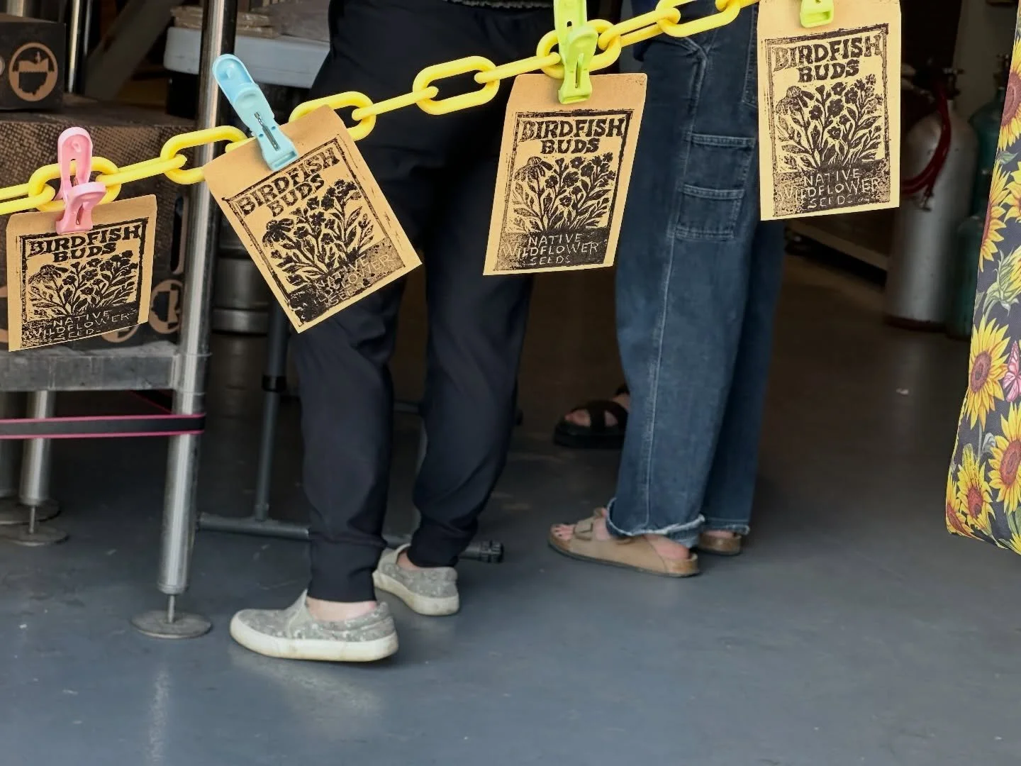 Your &ldquo;Buds&rdquo; at Birdfish are back 🌼🌱

Swing by the taproom and grab a Birdfish Buds wildflower seed packet &mdash; FREE with your Earth Day beer 🌍🍻

Plant it in your terracotta mug when you&rsquo;re done (or wherever you want to bring 