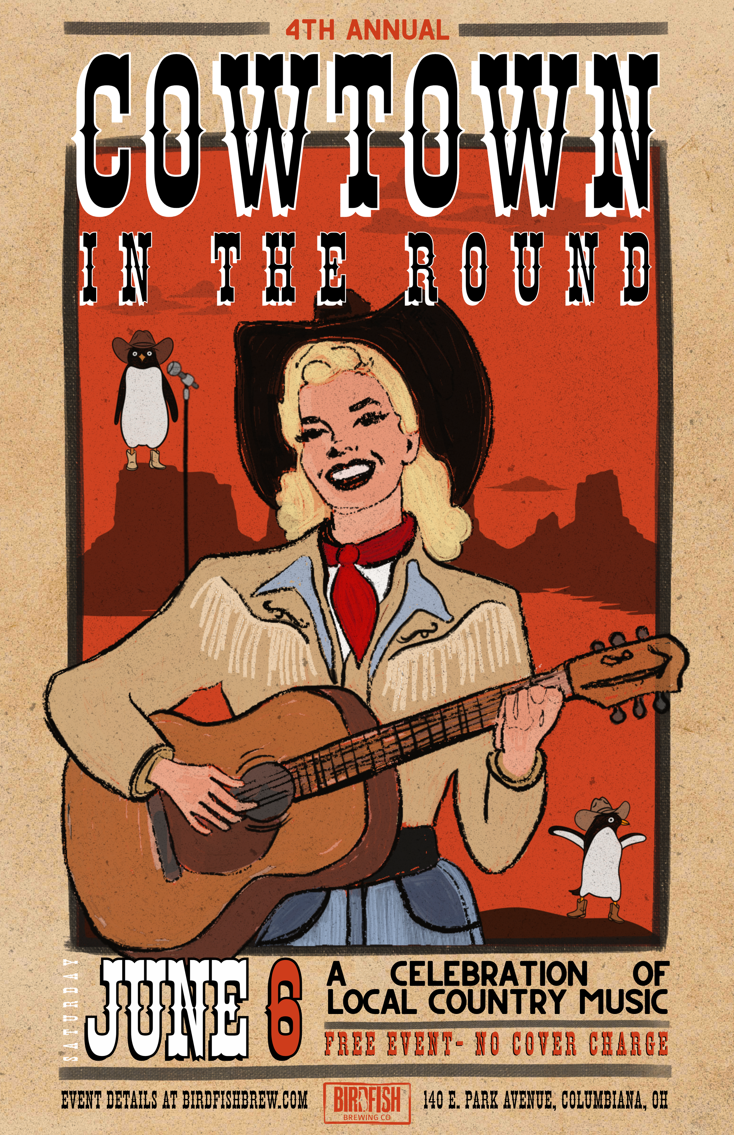 4th Annual Cowtown in the Round: A Celebration of Local Country Music 2026