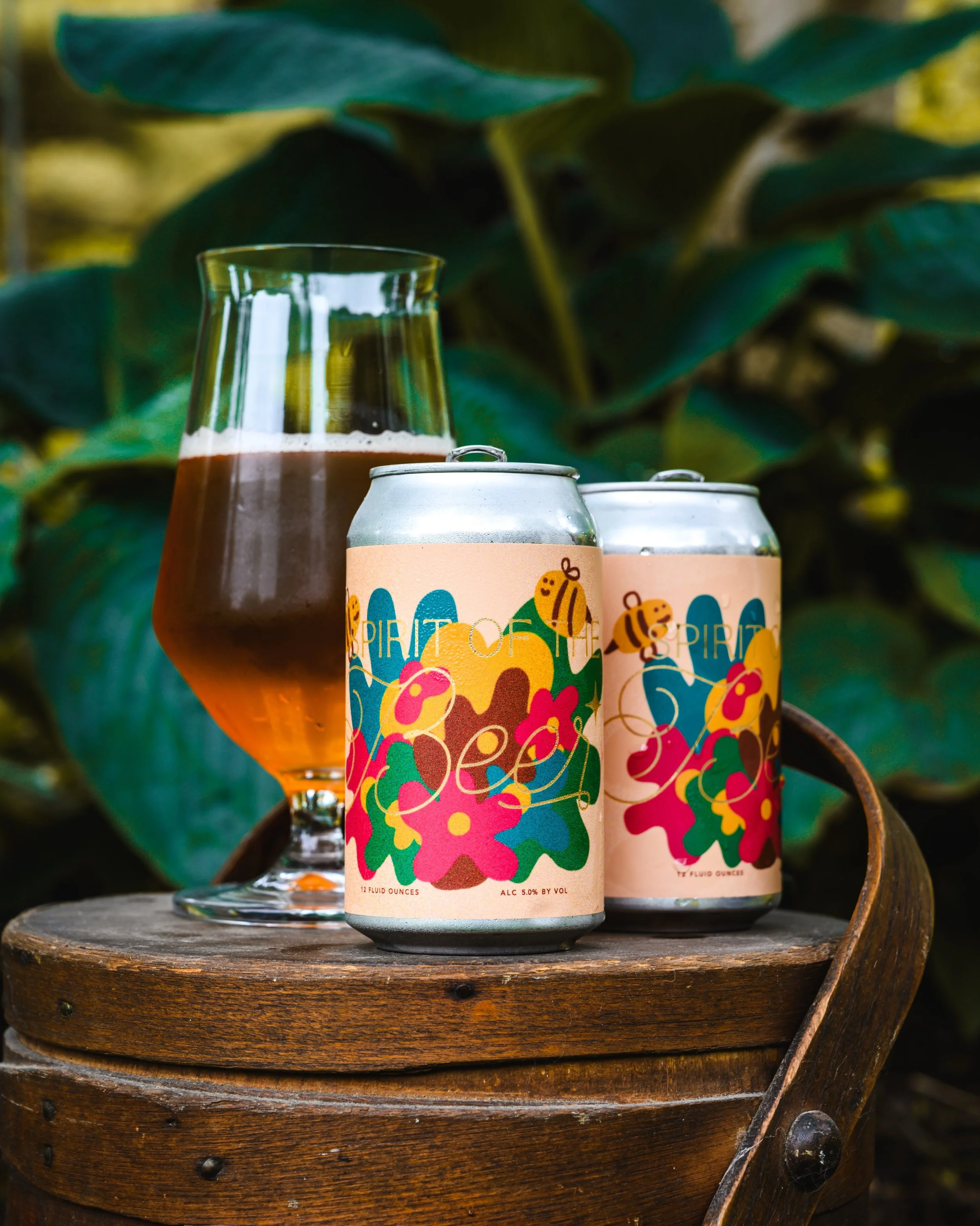 Spring is buzzing. Beer is flowing. Come get some. 🍯🐝

&lsquo;Spirit Of The Beer&rsquo; Honey Lager collab with @spiritofthebear returns for Memorial Day weekend &mdash; now on draft and available in cans to-go featuring BEEr label art from @haylak