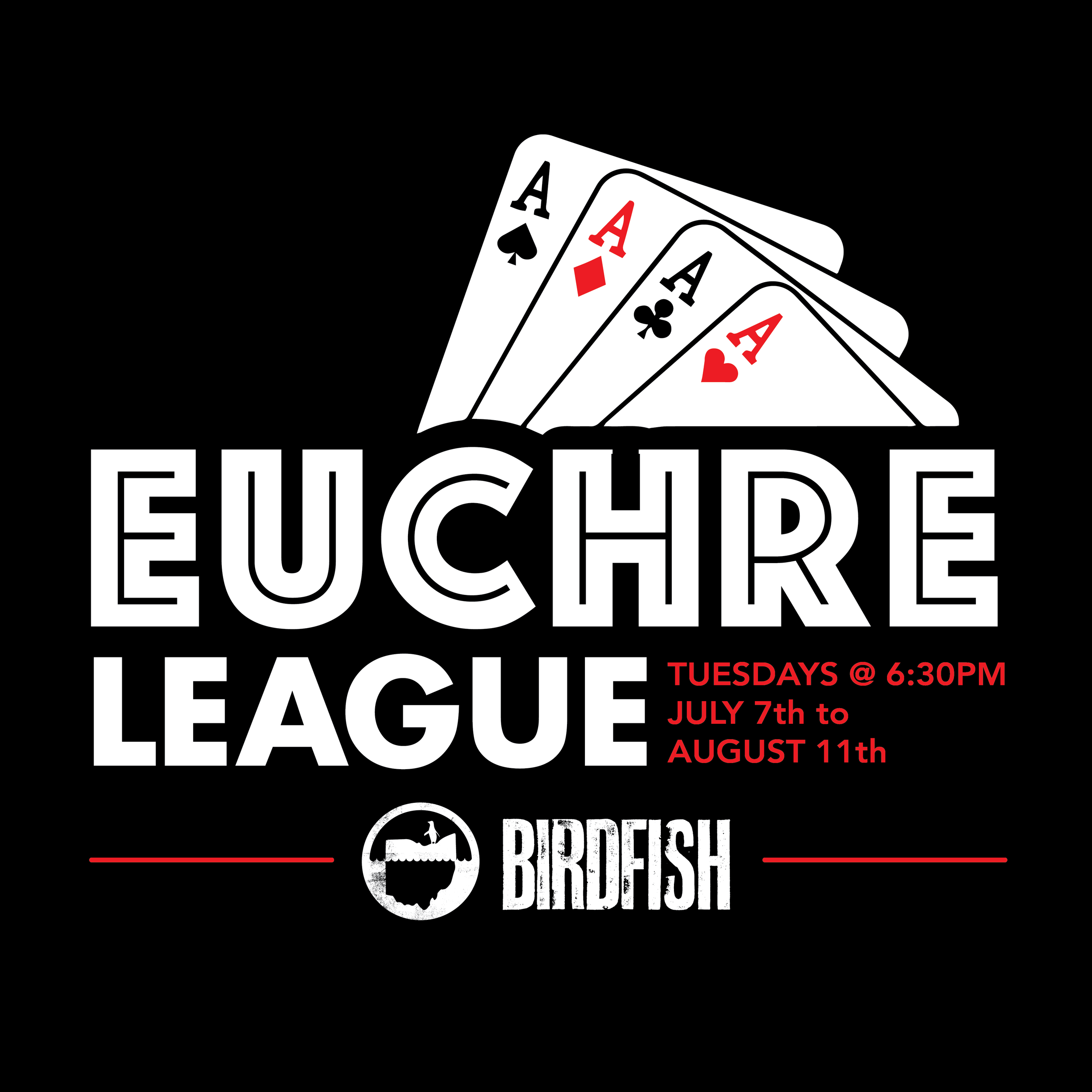 Birdfish Summer Euchre League 