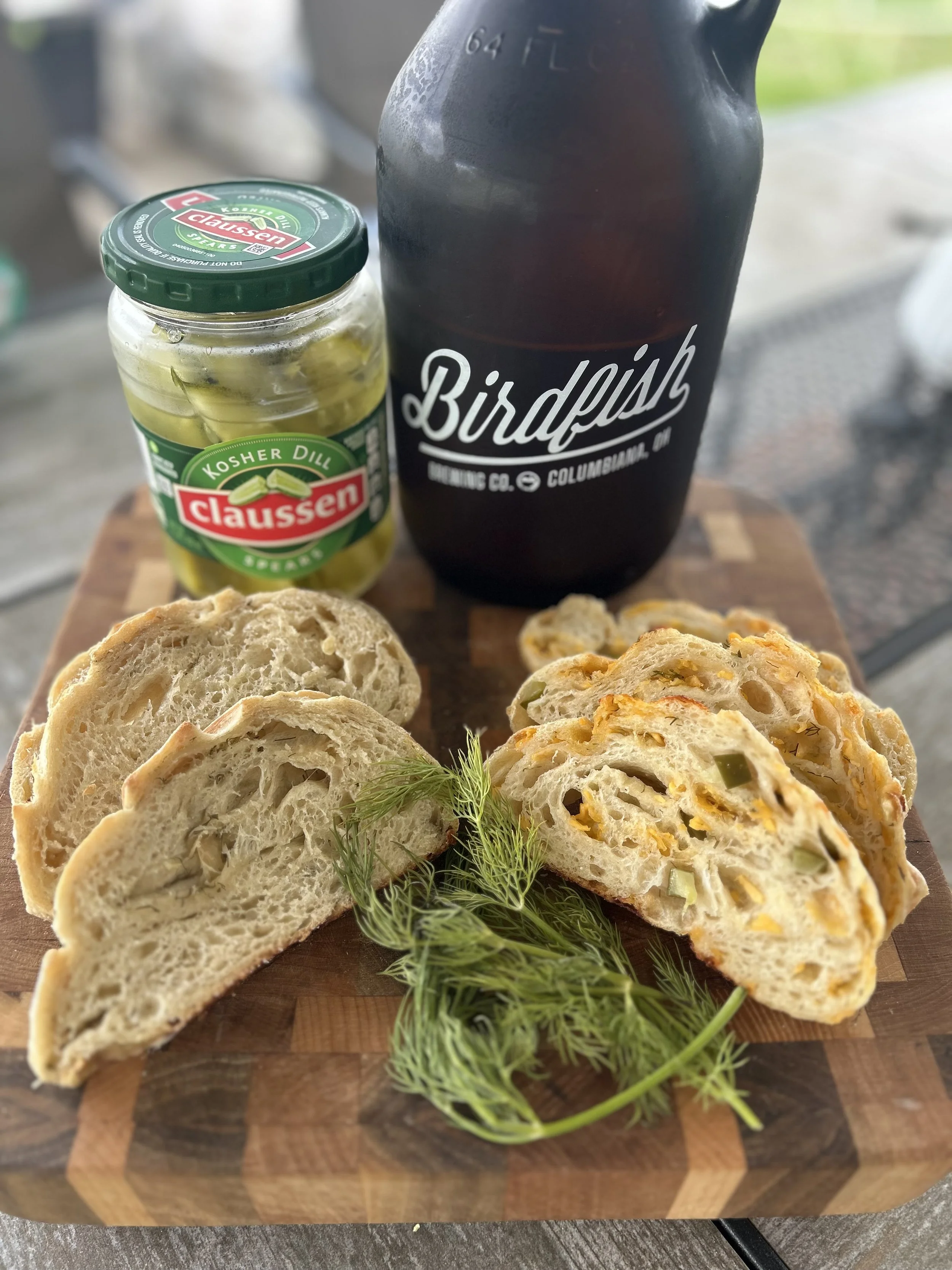 Dill Pickle Sour Beer Tapping + The Cookie &amp; Crumb Dill Sourdough Pop-Up + Toasted Traveler Dilled Grilled Cheese