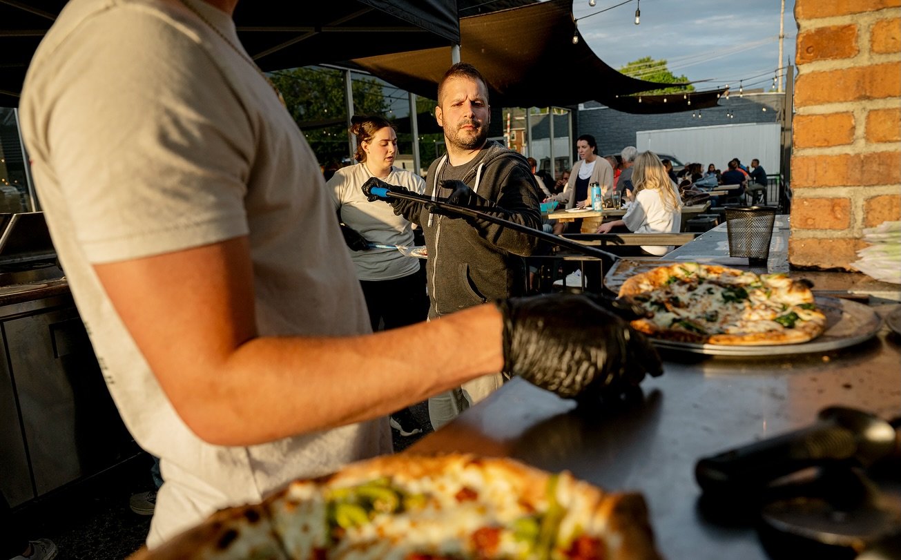 🍕 @roxburypizza is firing up the ovens early tomorrow! 

The first pies fly at Noon, and they&rsquo;ll be slinging pizza all day until 9 PM&hellip; or until they sell out.

Get here early, grab a fresh slice, pair it with a cold pint, and make a day