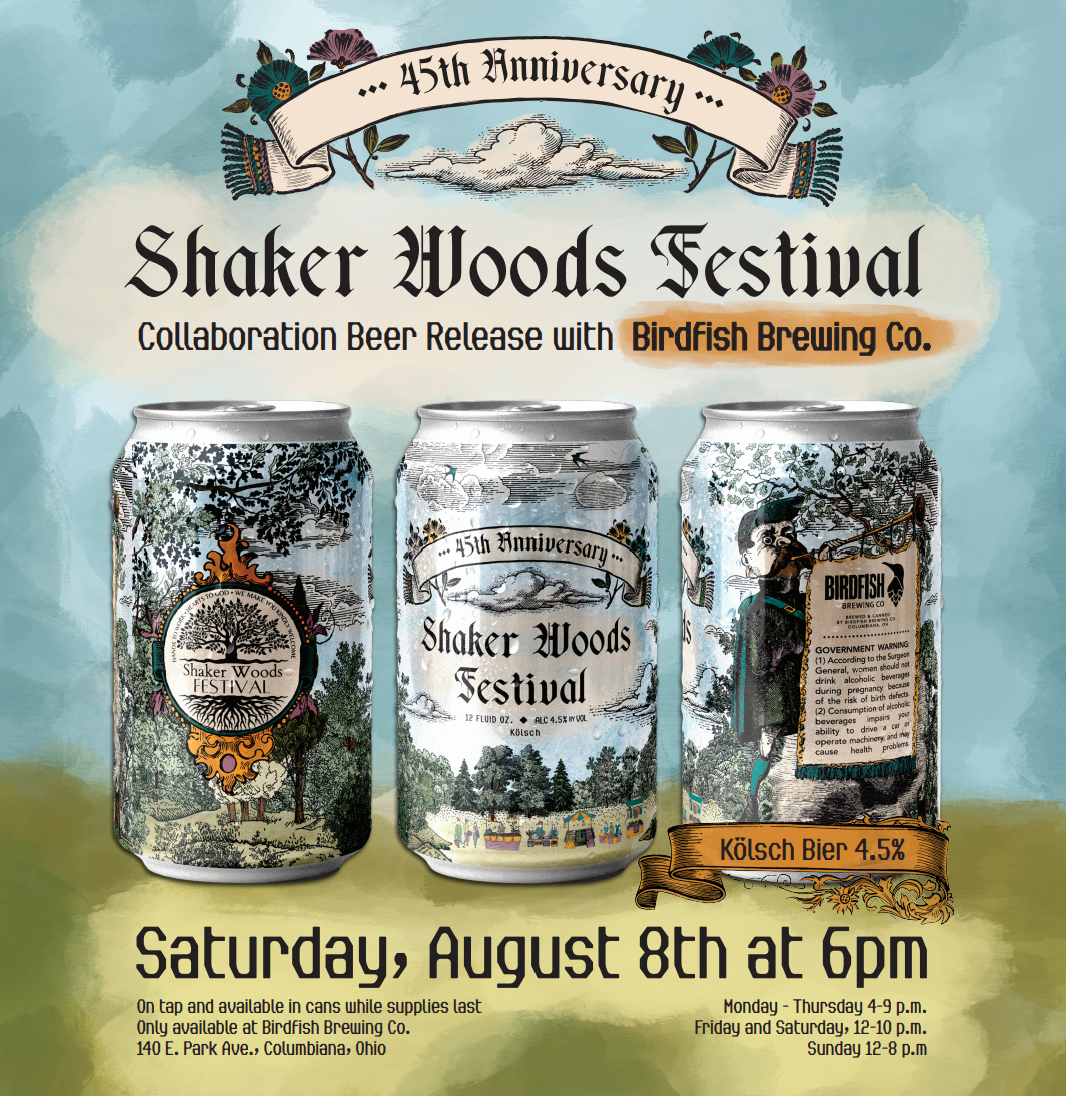 Shaker Woods Festival 45th Anniversary Kölsch Release Party