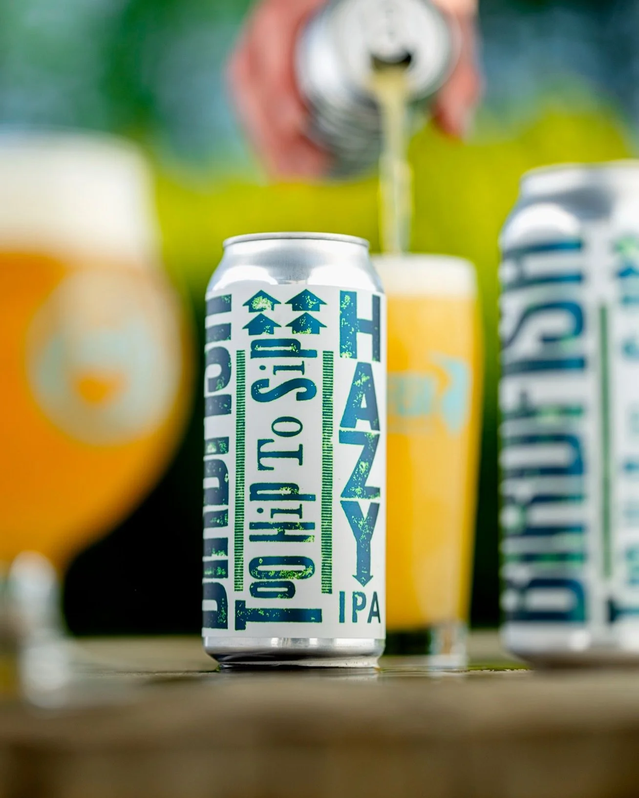 Keep it hazy. Keep it righteous. Too Hip To Sip is pouring. 🤙🍻