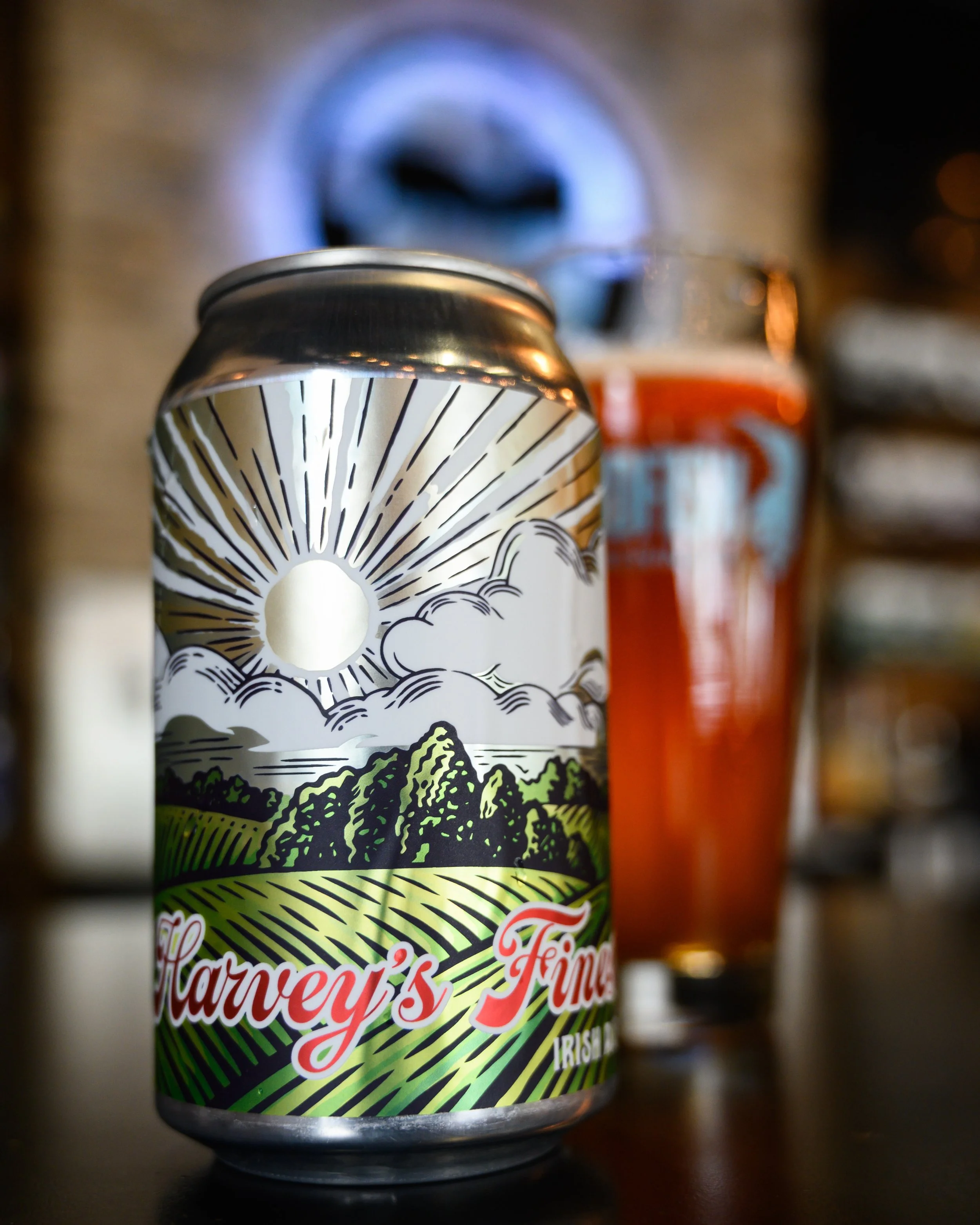 From a local field to a pint at the Canfield Fair. 🌾🍺

Harvey&rsquo;s Finest Irish Ale is back &mdash; brewed with locally grown barley from @yarian_quality_malts, now pouring on tap and available in cans to-go.

And this year, Harvey&rsquo;s is he