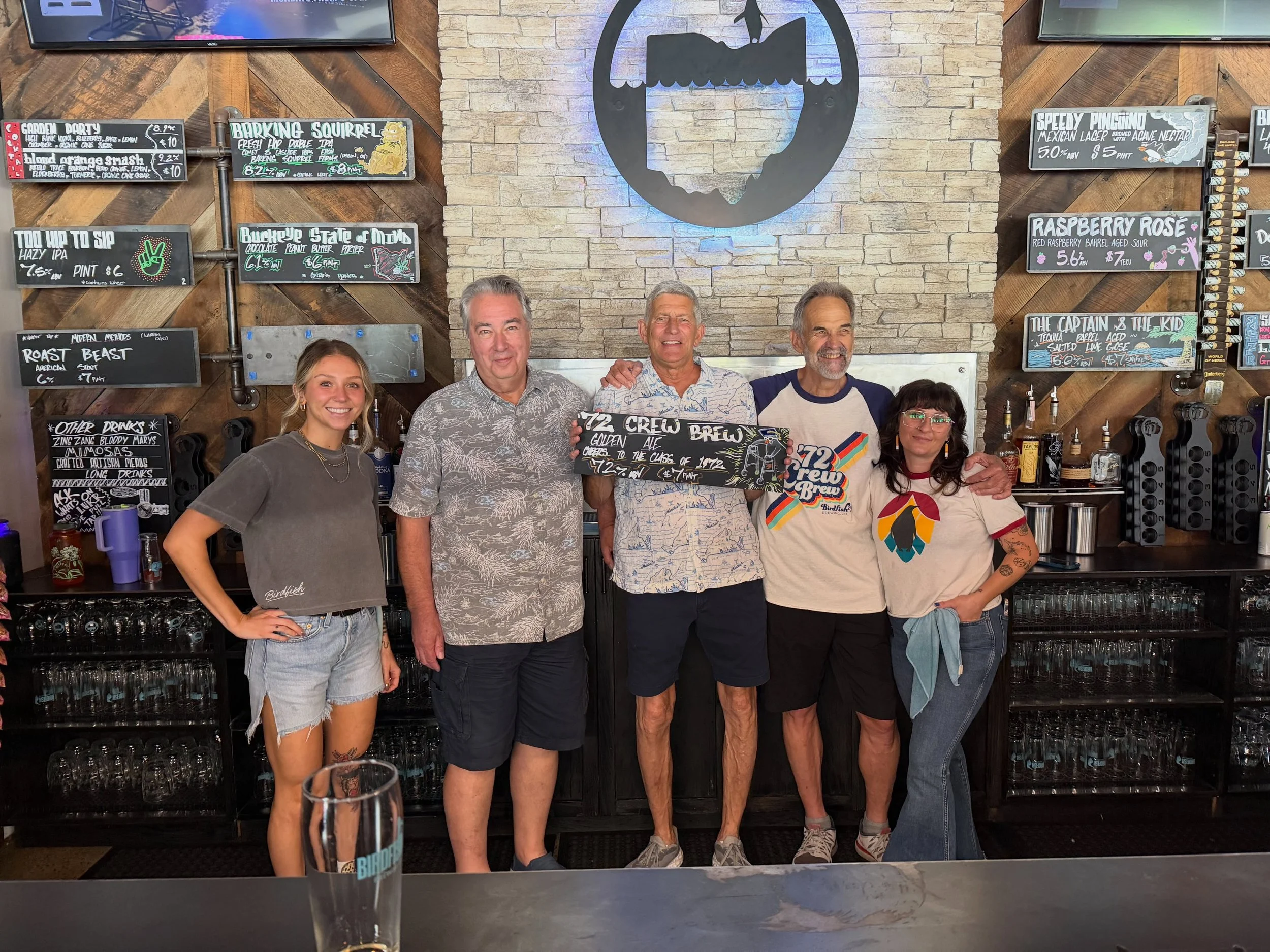 The year was 1972. Gas was 55&cent; a gallon, the Stones were on the radio, and a certain crew was walking the halls of Columbiana High School.

More than five decades later, you can still find that crew together &mdash; posted up in the taproom on a