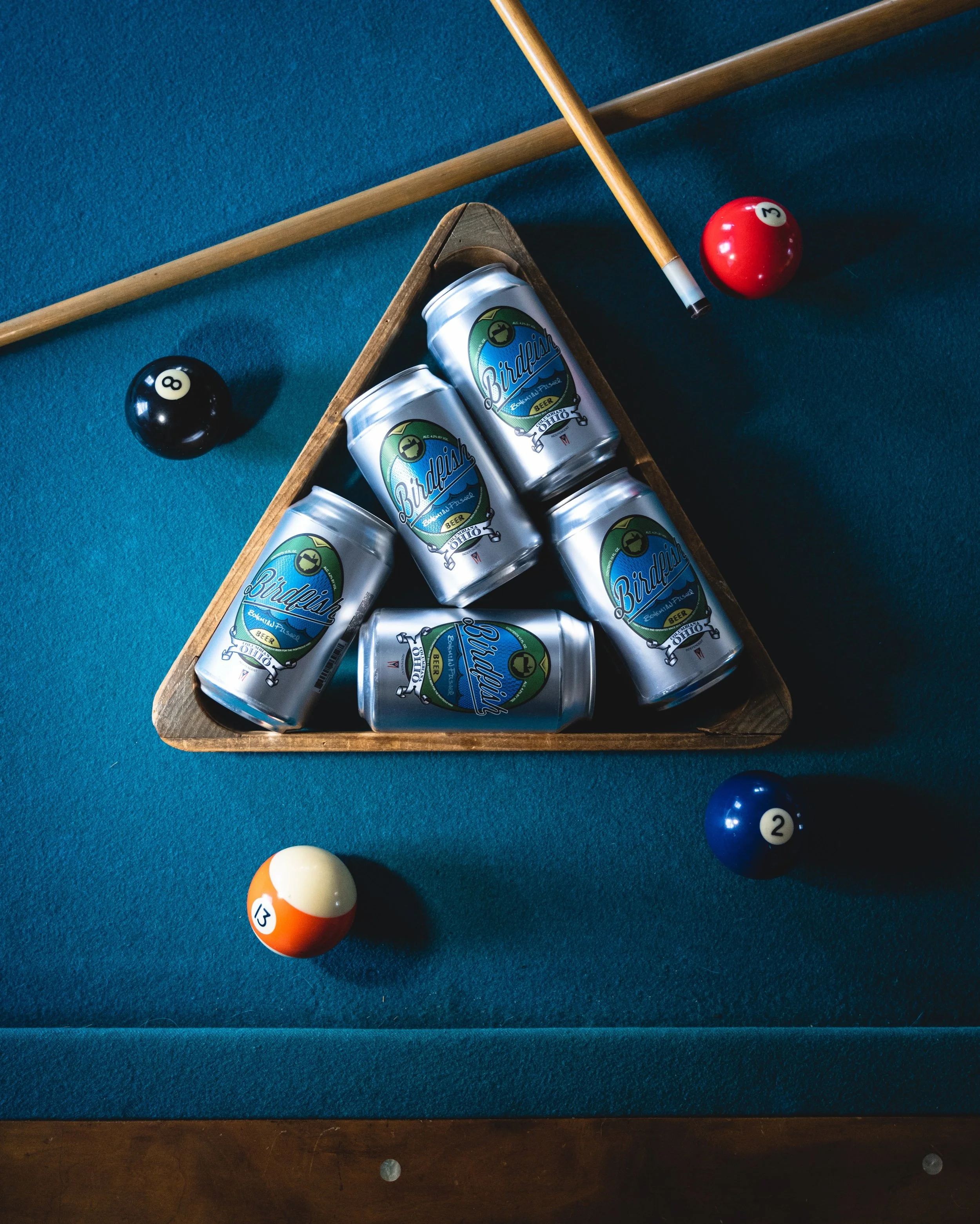 Friday night&rsquo;s all queued up. 🎱🍻