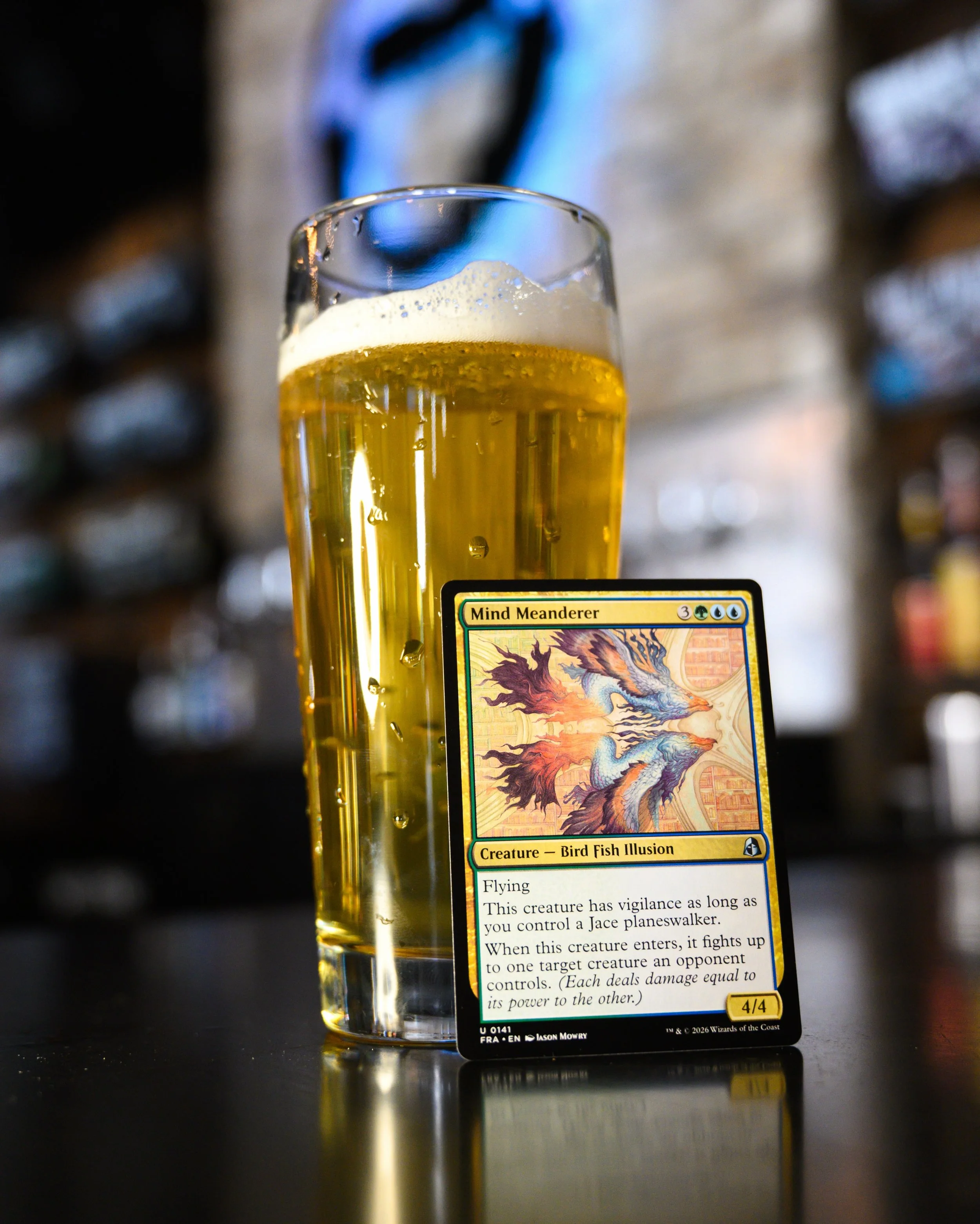 🍺🃏 Bird Fish. Birdfish. Coincidence? We think not.

Join us every 2nd &amp; 4th Monday at 5PM in the Ballroom for Magic: The Gathering Commander Night. Bring your favorite deck, crack a fresh pint, and battle it out over beers and big plays.

Wheth