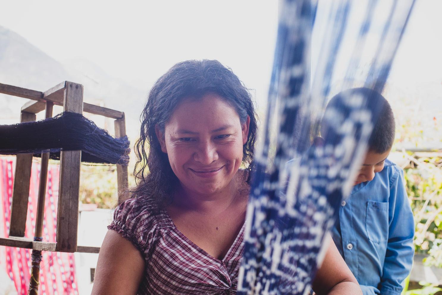 Maria, Backstrap Weaver, San Juan Guatemala