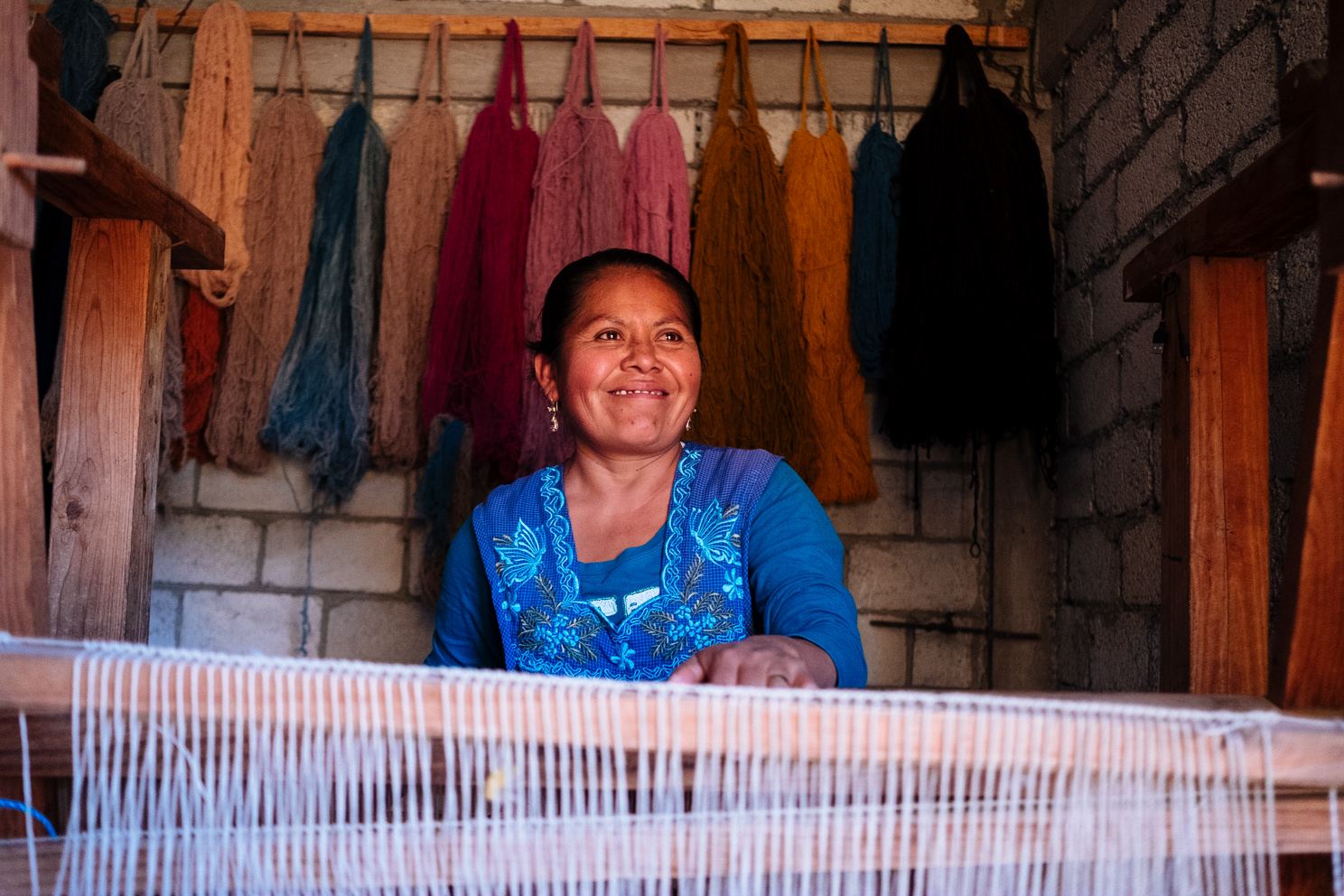 Alicia: Artisan Weaver - Teotitlan, Mexico