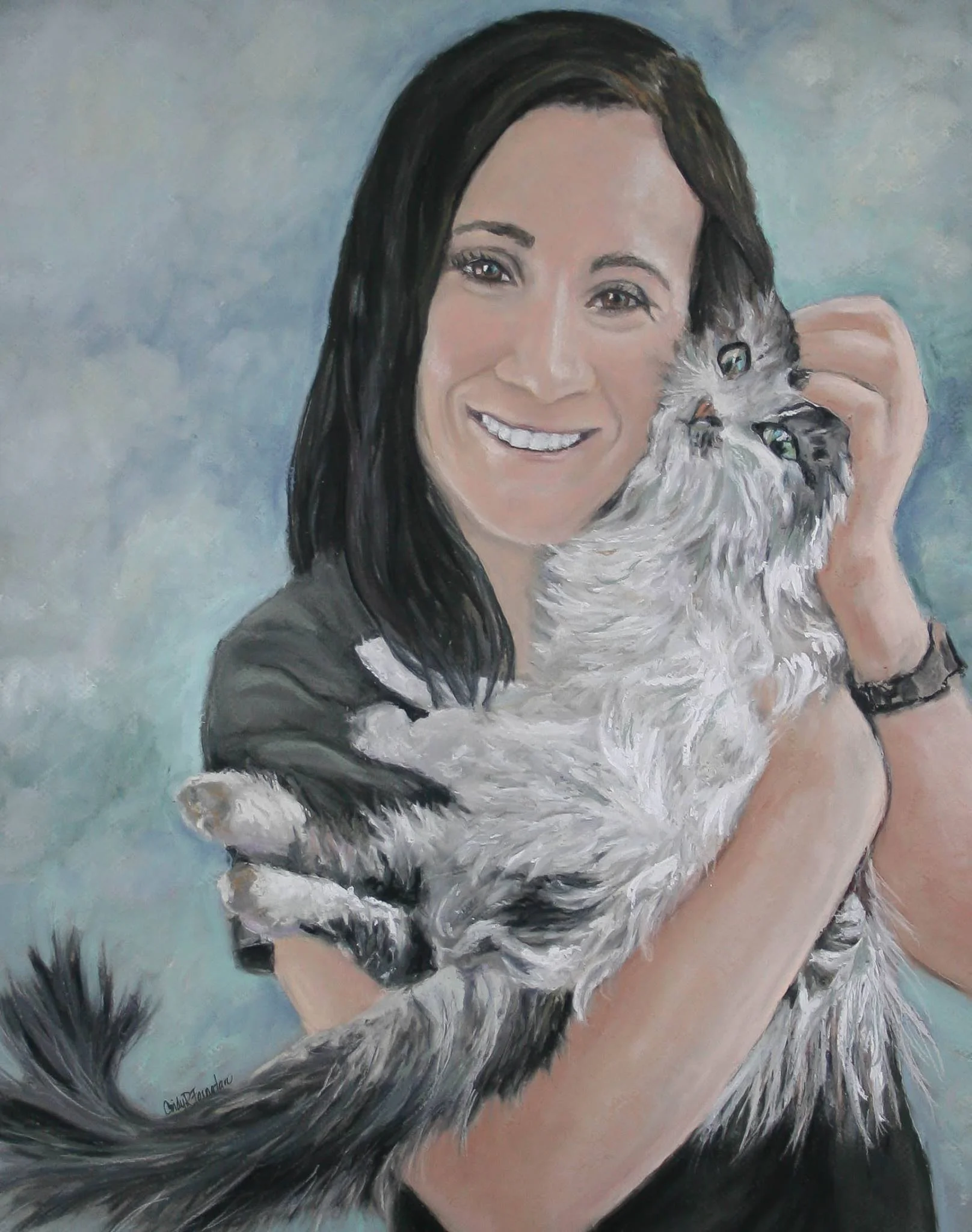 A Girl and her Kitty