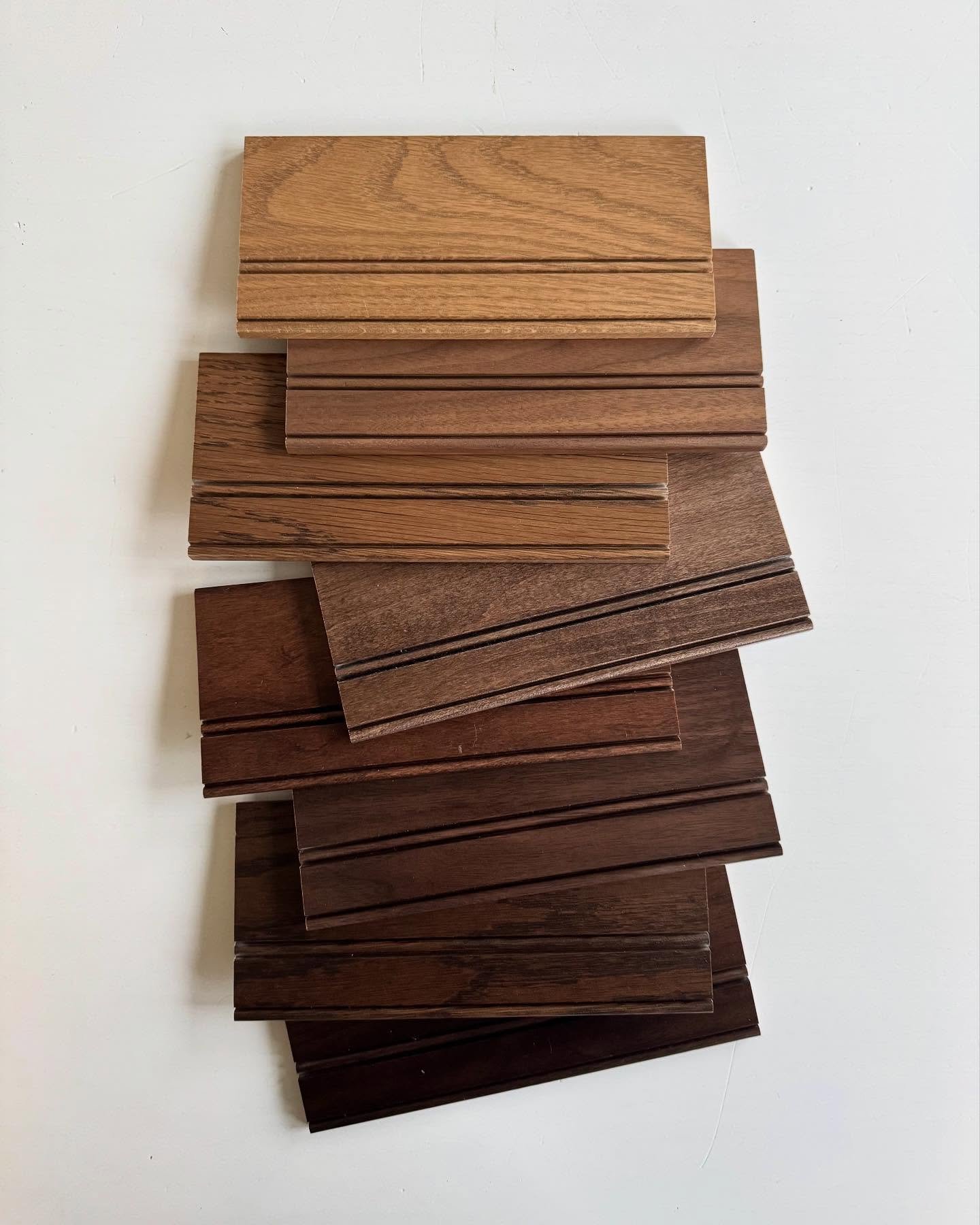 Plato is introducing some new warmer wood stains and we are loving them! 

#woodstain #cabinetry #woodcabinetry #designloveseattle