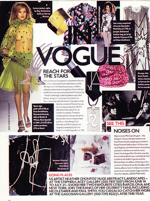 British Vogue 2001