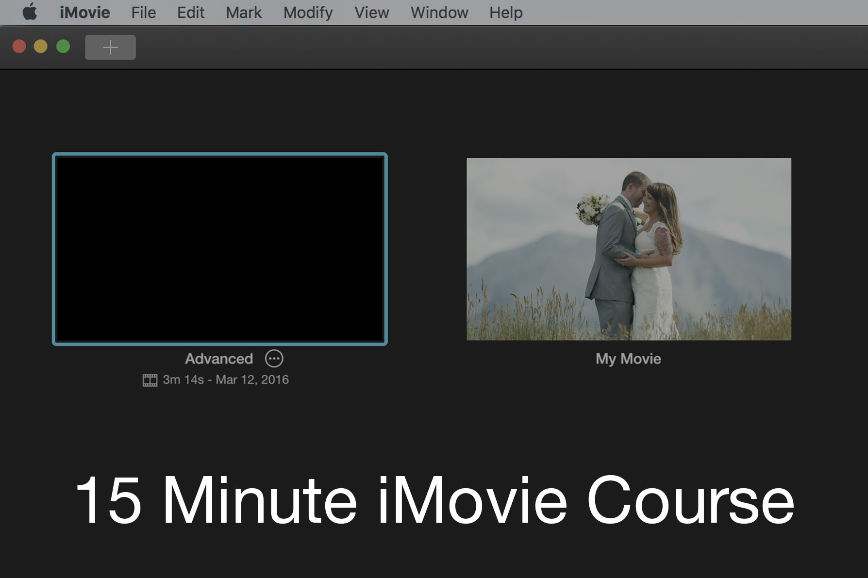 15 Minute iMovie Course for Beginners - SALE - $19