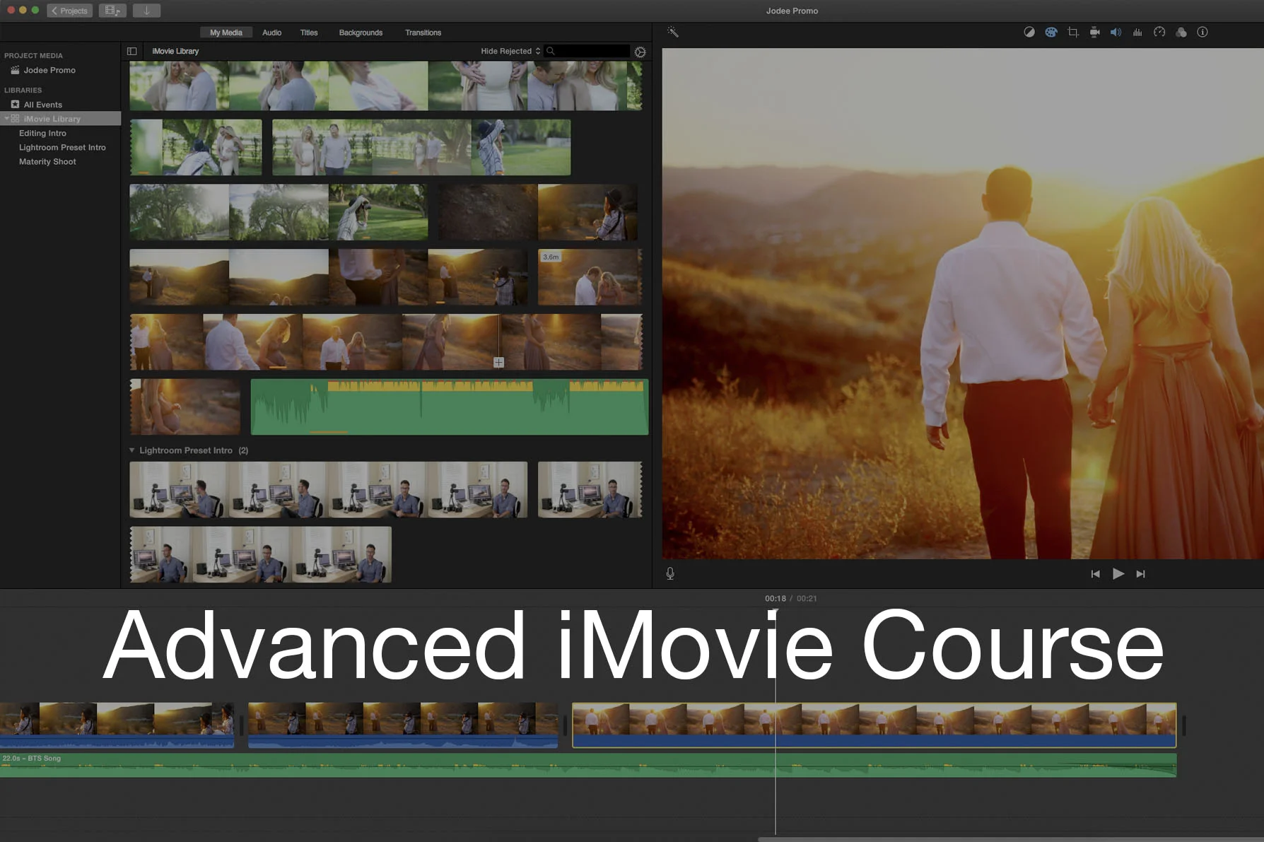 Advanced iMovie Course - SALE - $19
