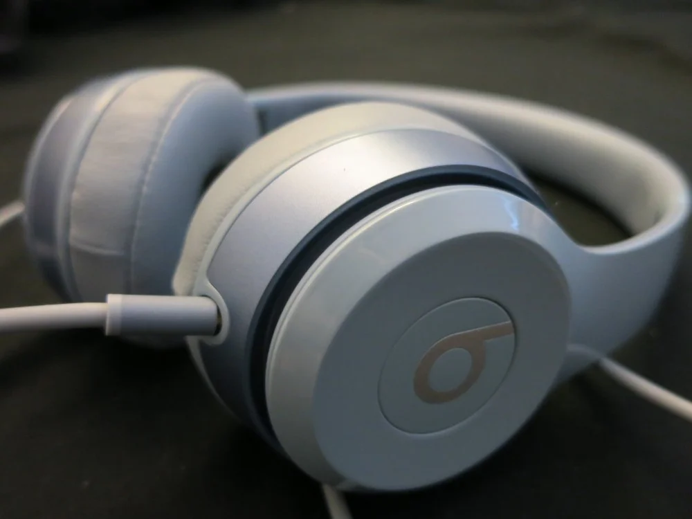 Silver Beats Headphones